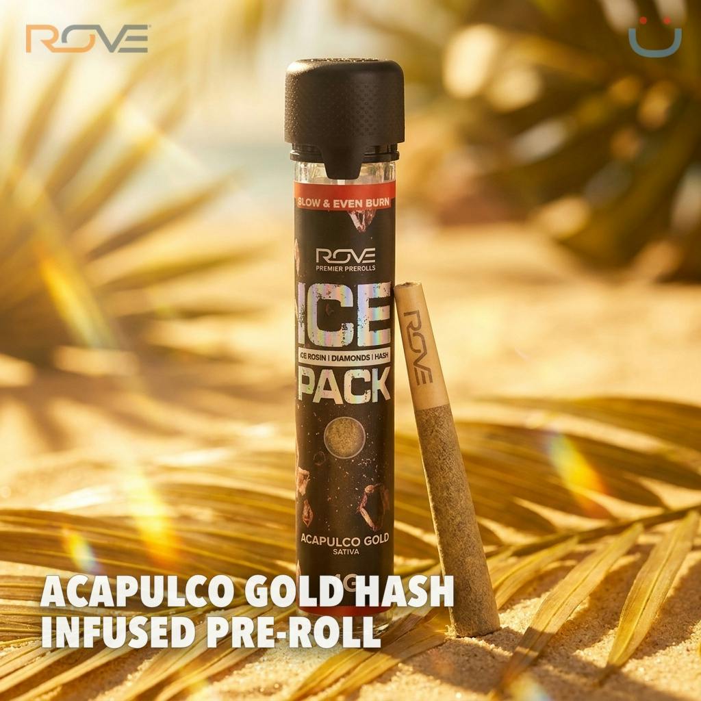 Rove Acapulco Gold Hash Infused Pre-roll 1G