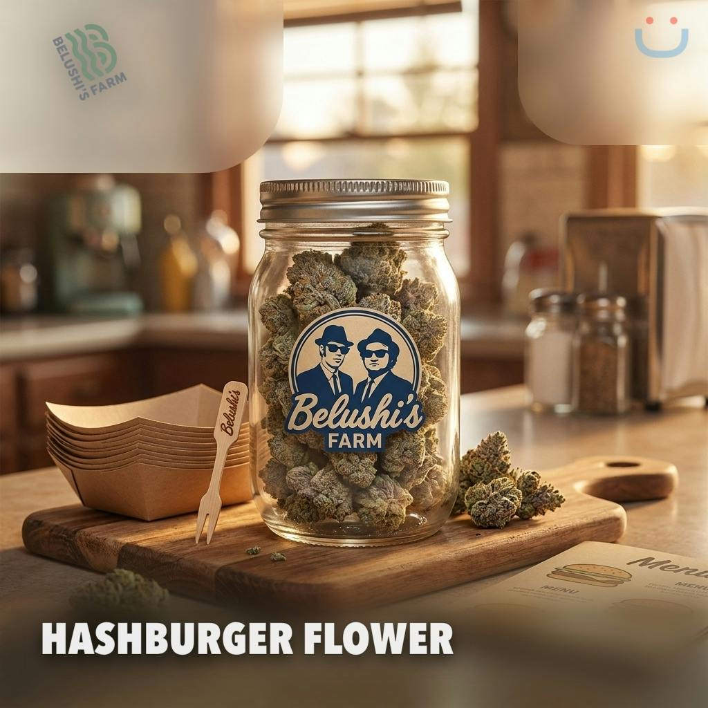 Belushi Farms Hashburger Flower 3.5G