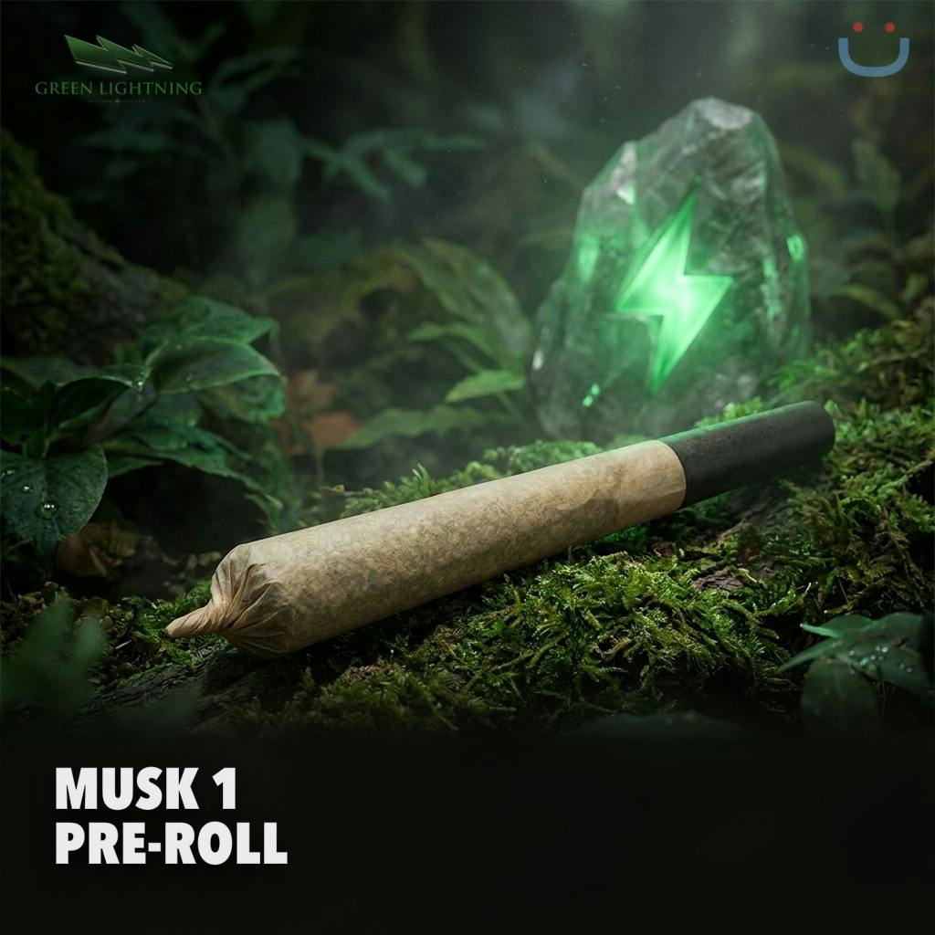 Green Lightning MUSK 1 Pre-roll 1G