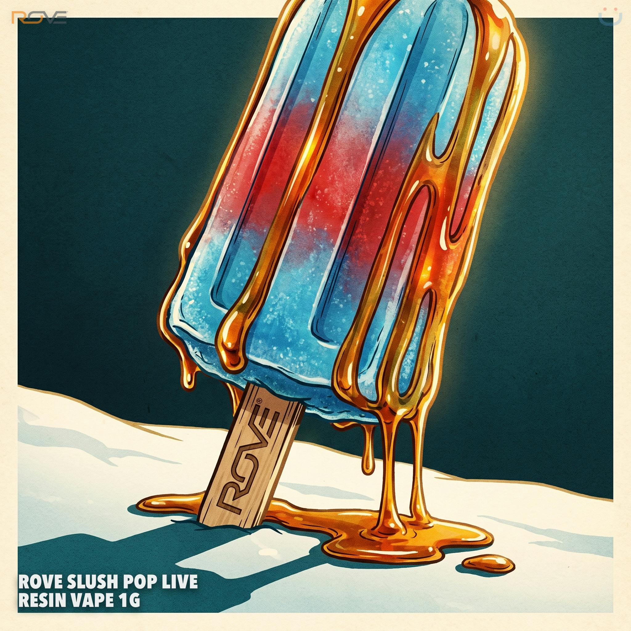 Rove Slush Pop Live Resin Vape 1G