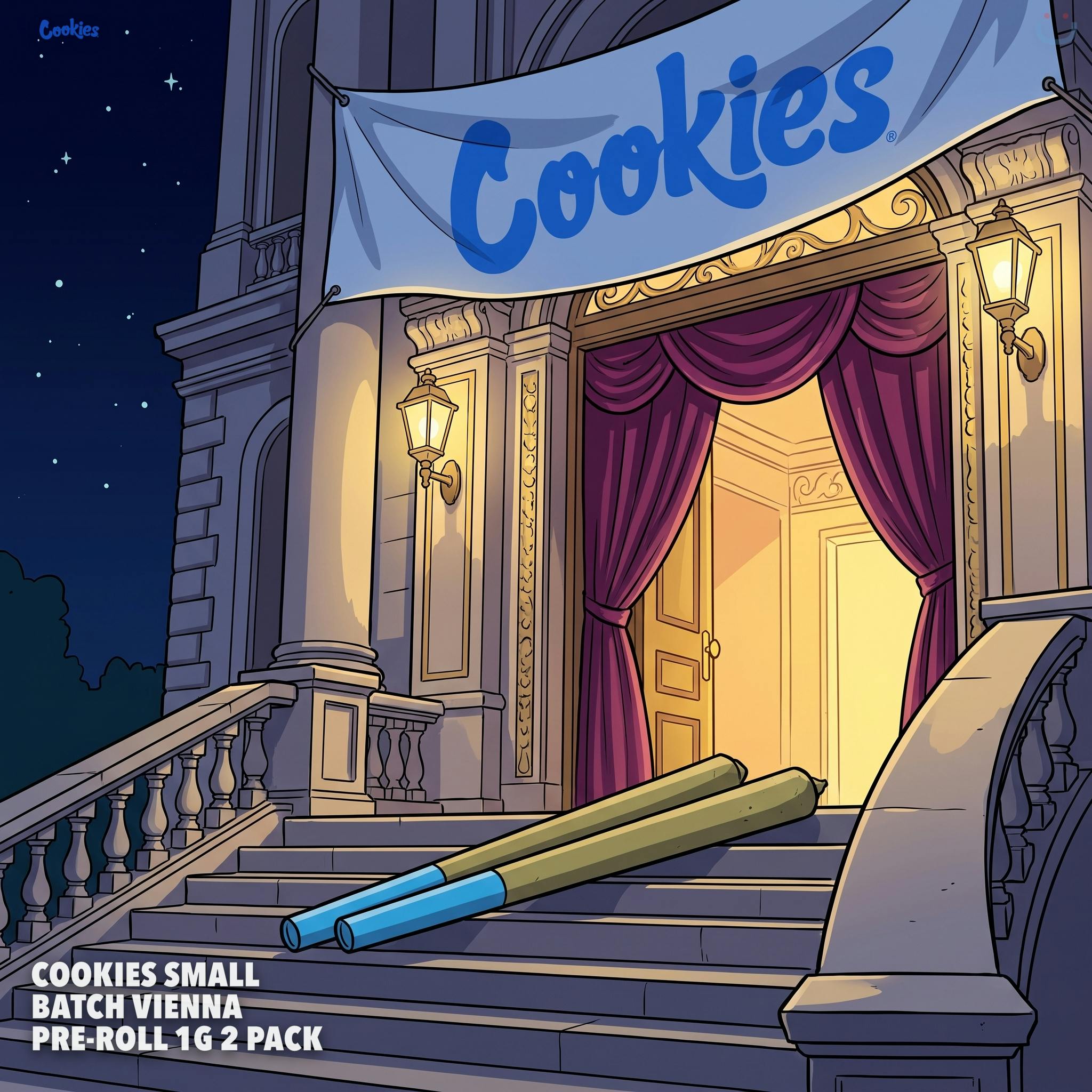 Cookies Small Batch Vienna Pre-roll 1G 2 Pack