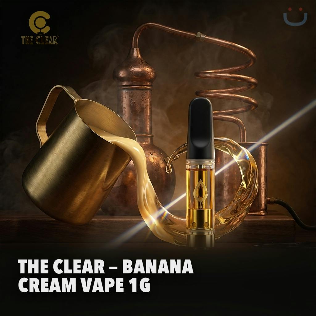 The Clear Banana Cream Vape 1G