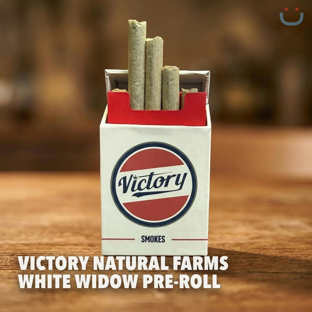 Victory Natural Farms White Widow Pre-roll 2.5G 5 Pack