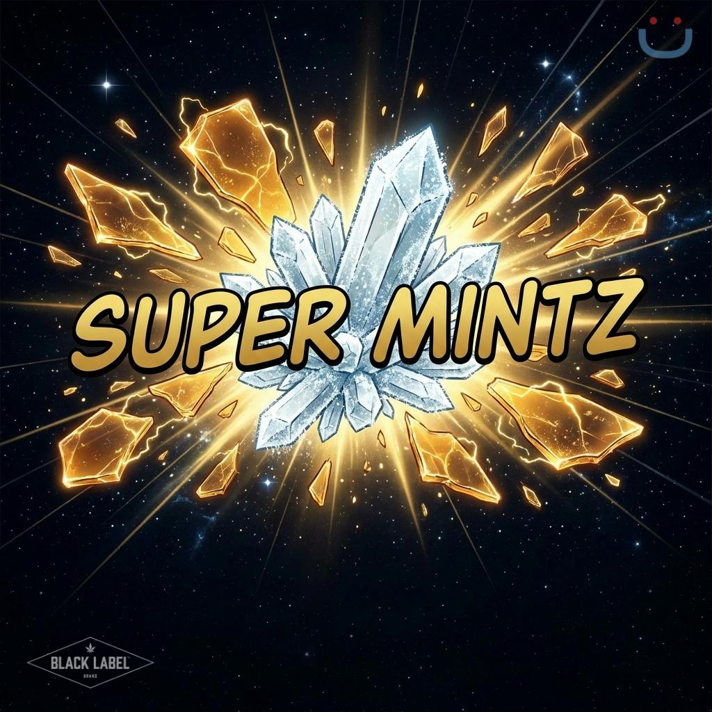 Black Label Super Mintz Shatter 1g