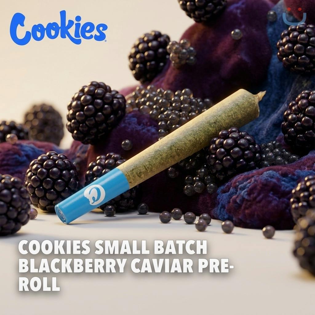 Cookies Small Batch Blackberry Caviar Pre-roll 1G 2 Pack