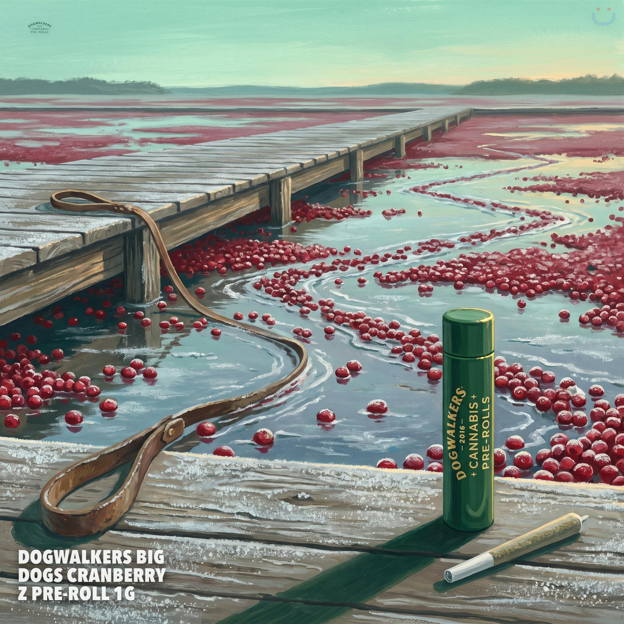 Dogwalkers Big Dogs Cranberry Z Pre-roll 1G
