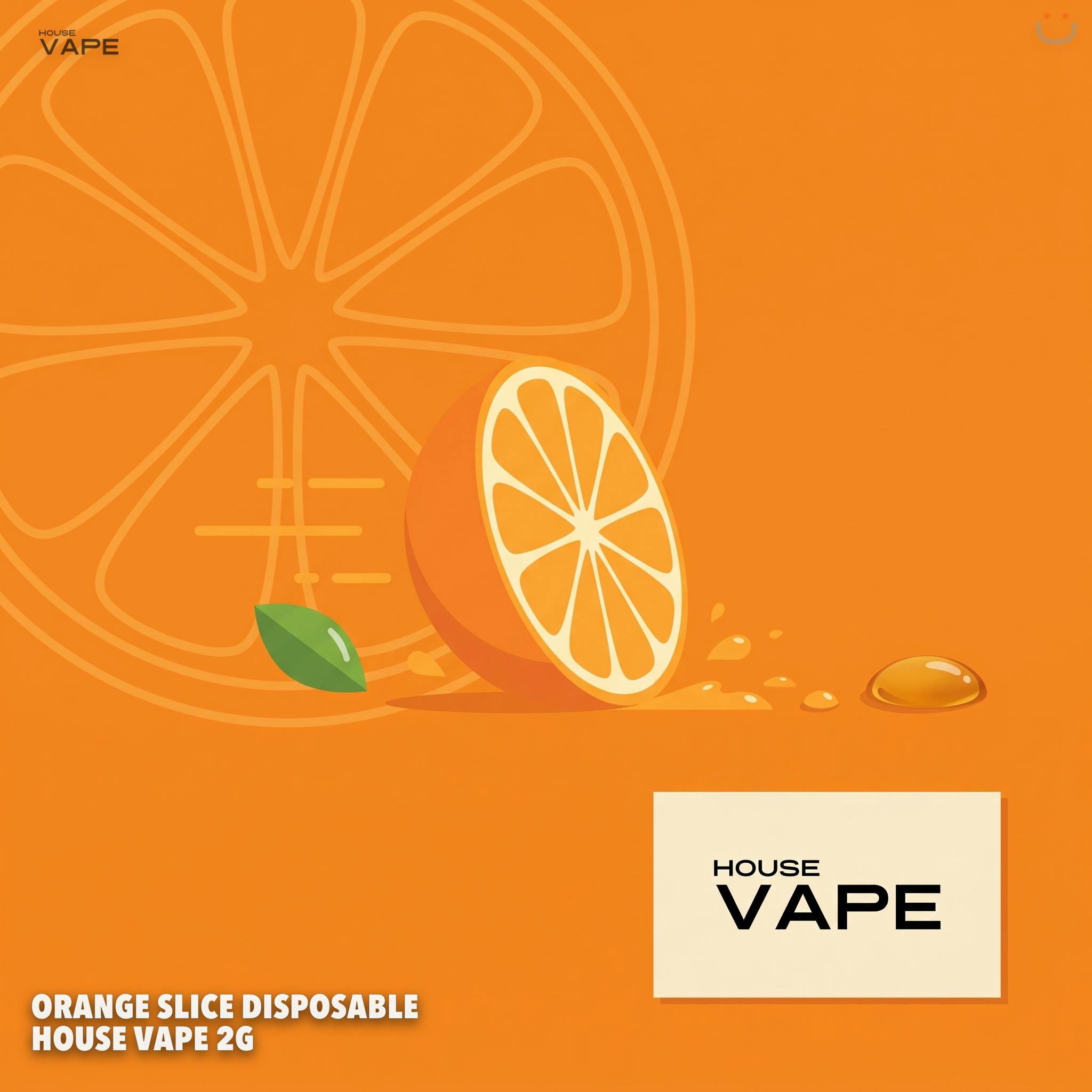 Orange Slice Disposable House Vape 2G