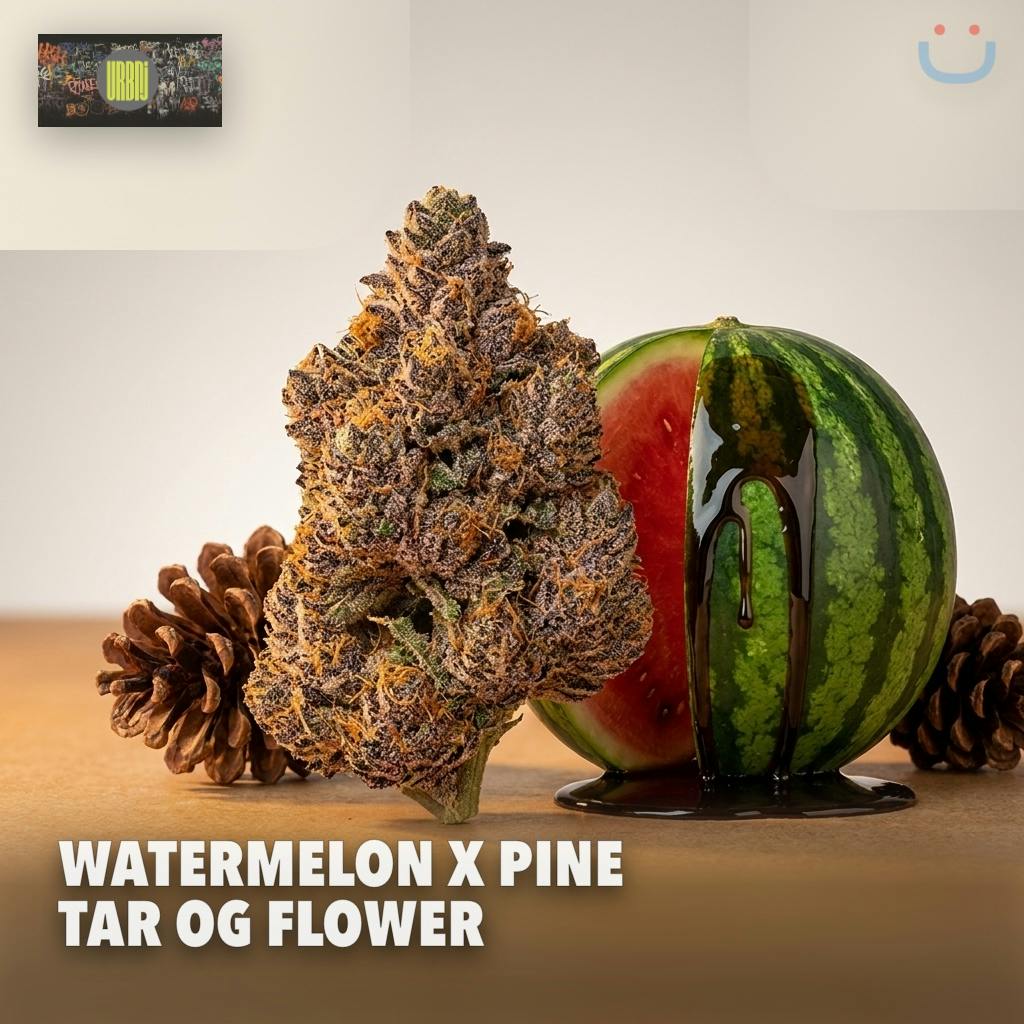 URBNJ Watermelon X Pine Tar OG Flower 28G