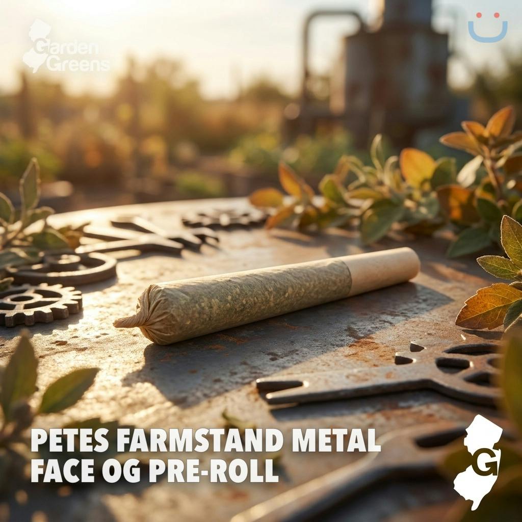 Petes Farmstand Metal Face OG Pre-roll 1G