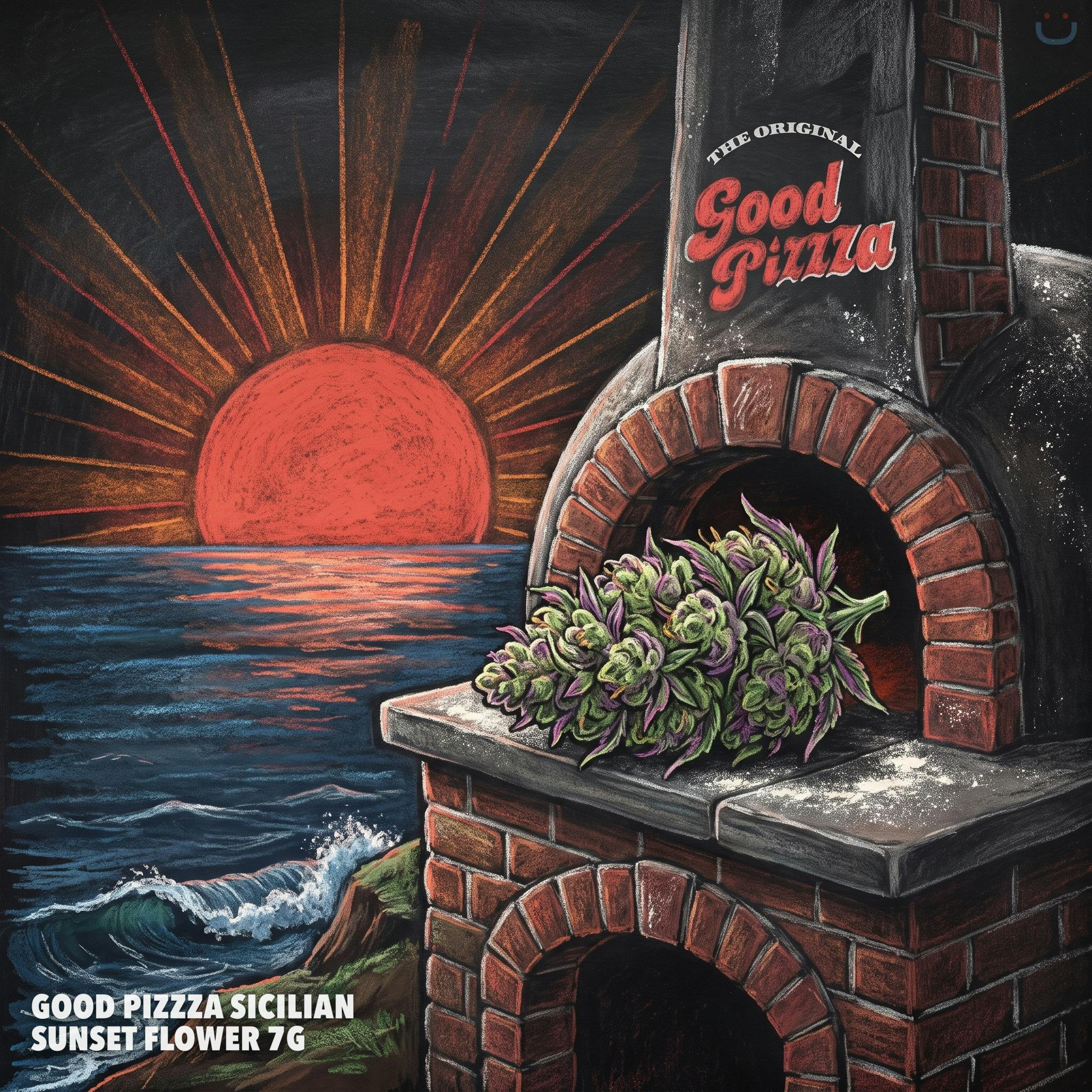 Good PizzZa Sicilian Sunset Flower 7G