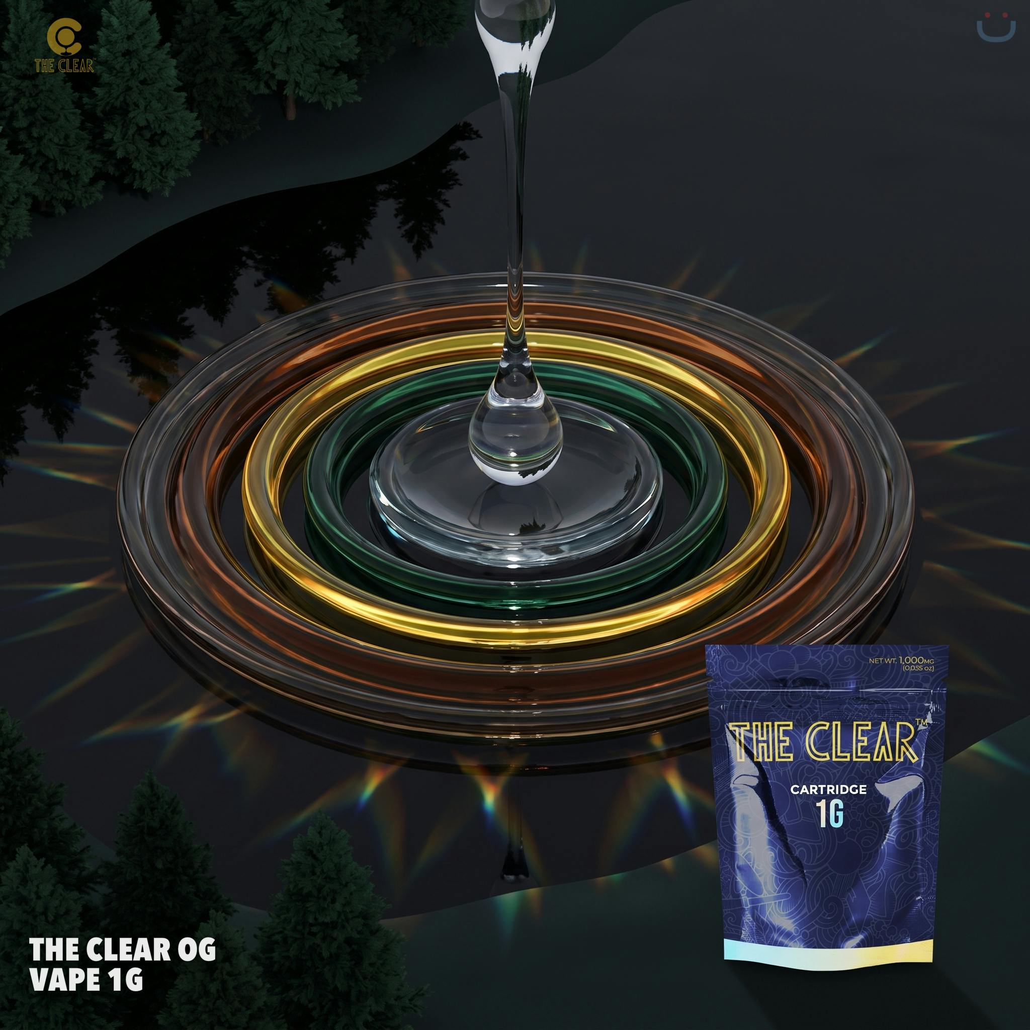 The Clear OG Vape 1G