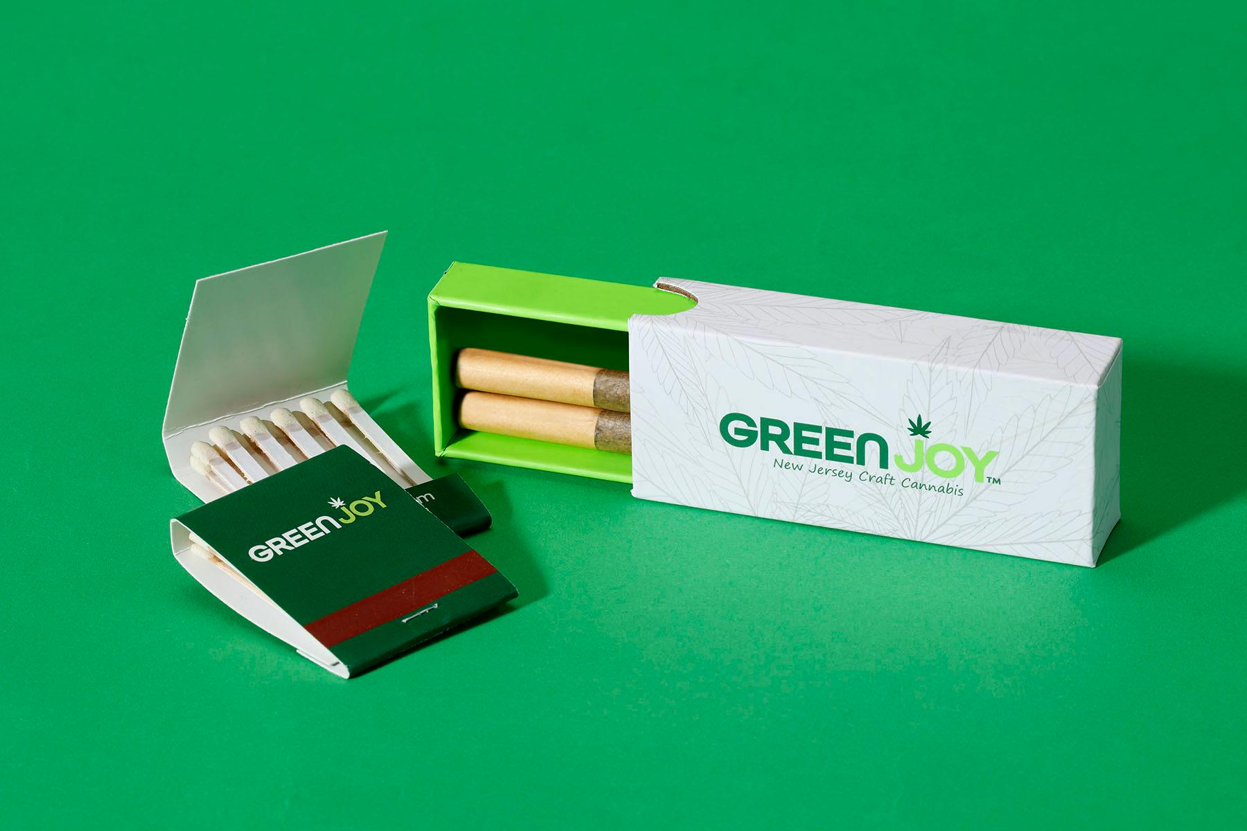 Green Joy Cascade Funk Pre-roll 1G 2 Pack