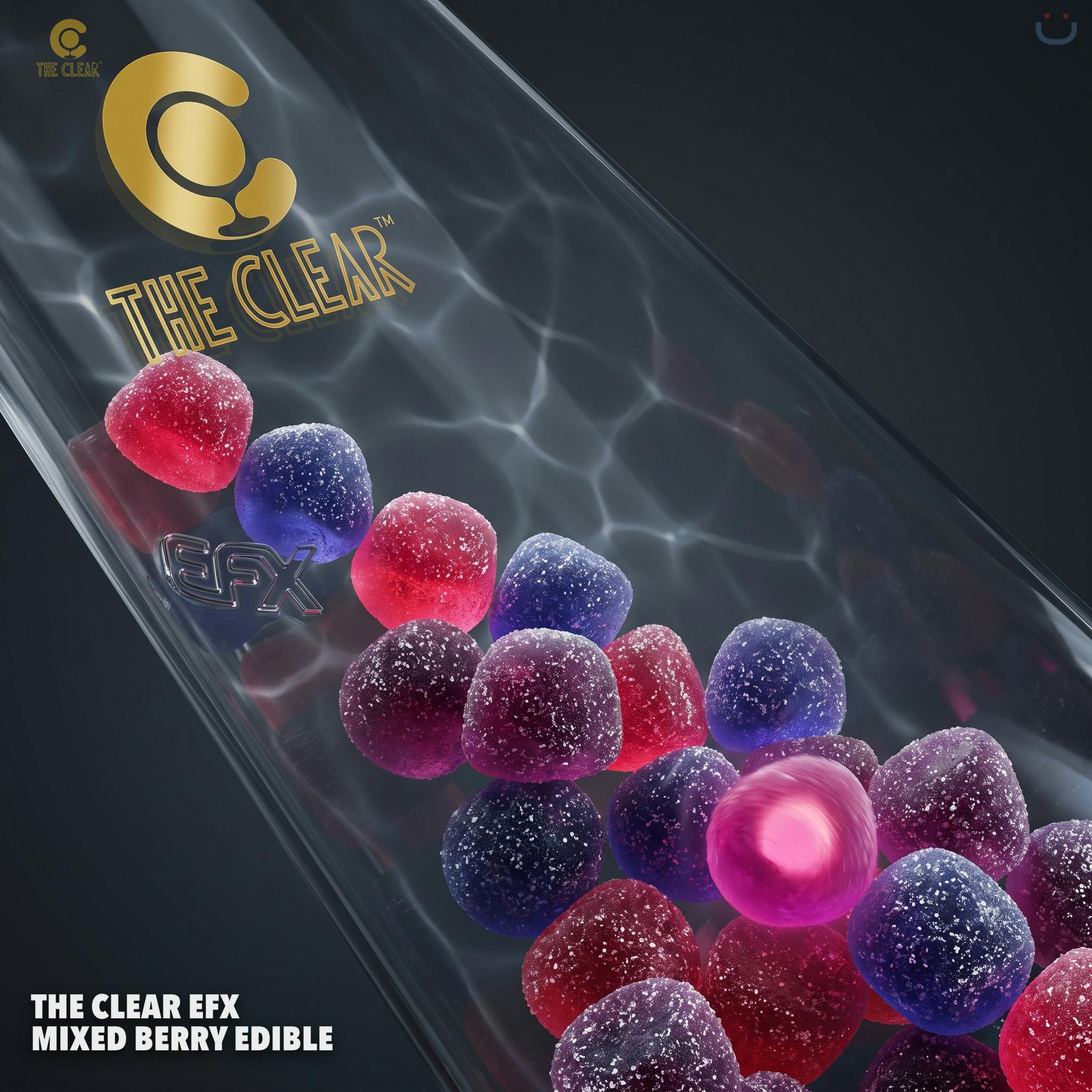 The Clear EFx Mixed Berry Edible