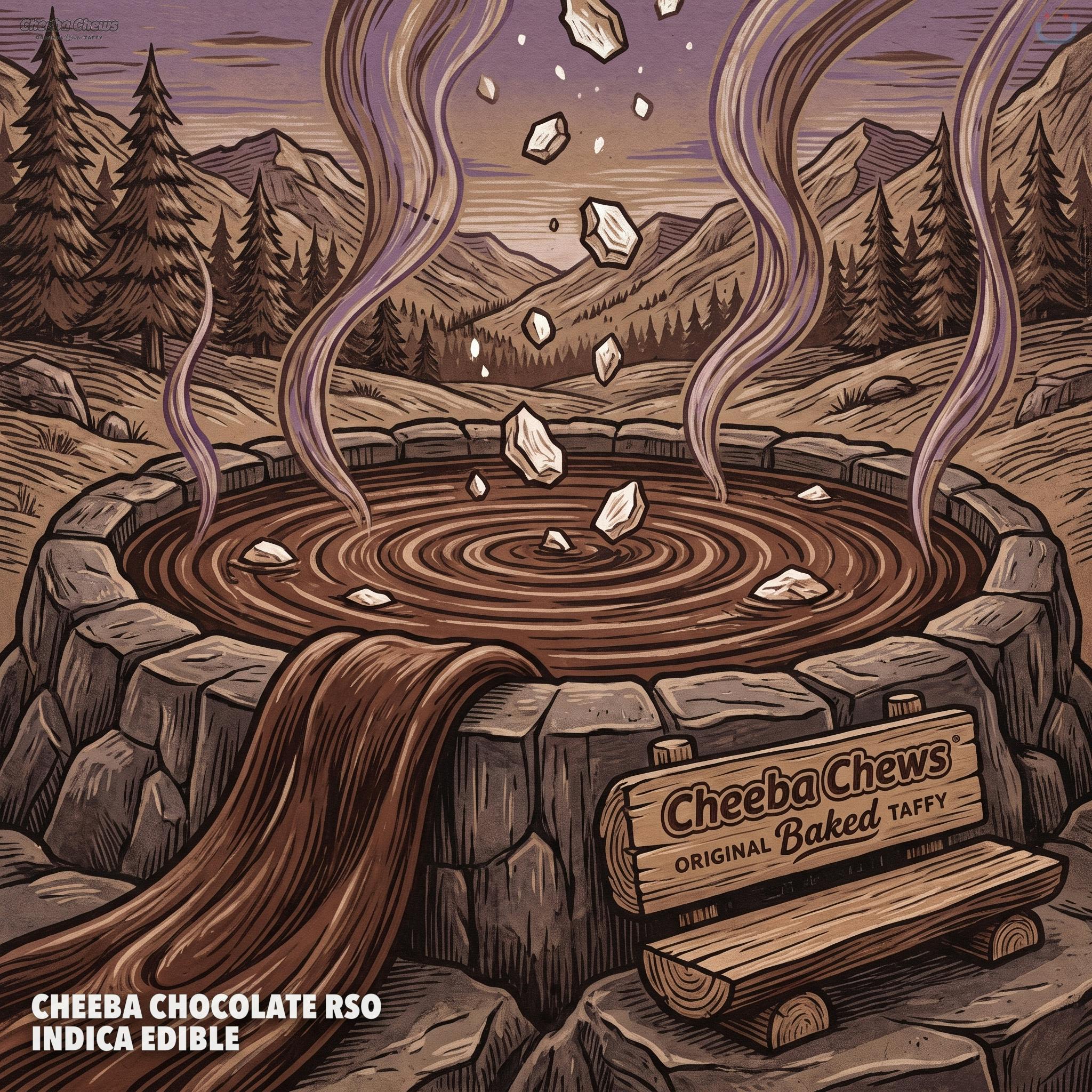Cheeba Chocolate RSO Indica Edible