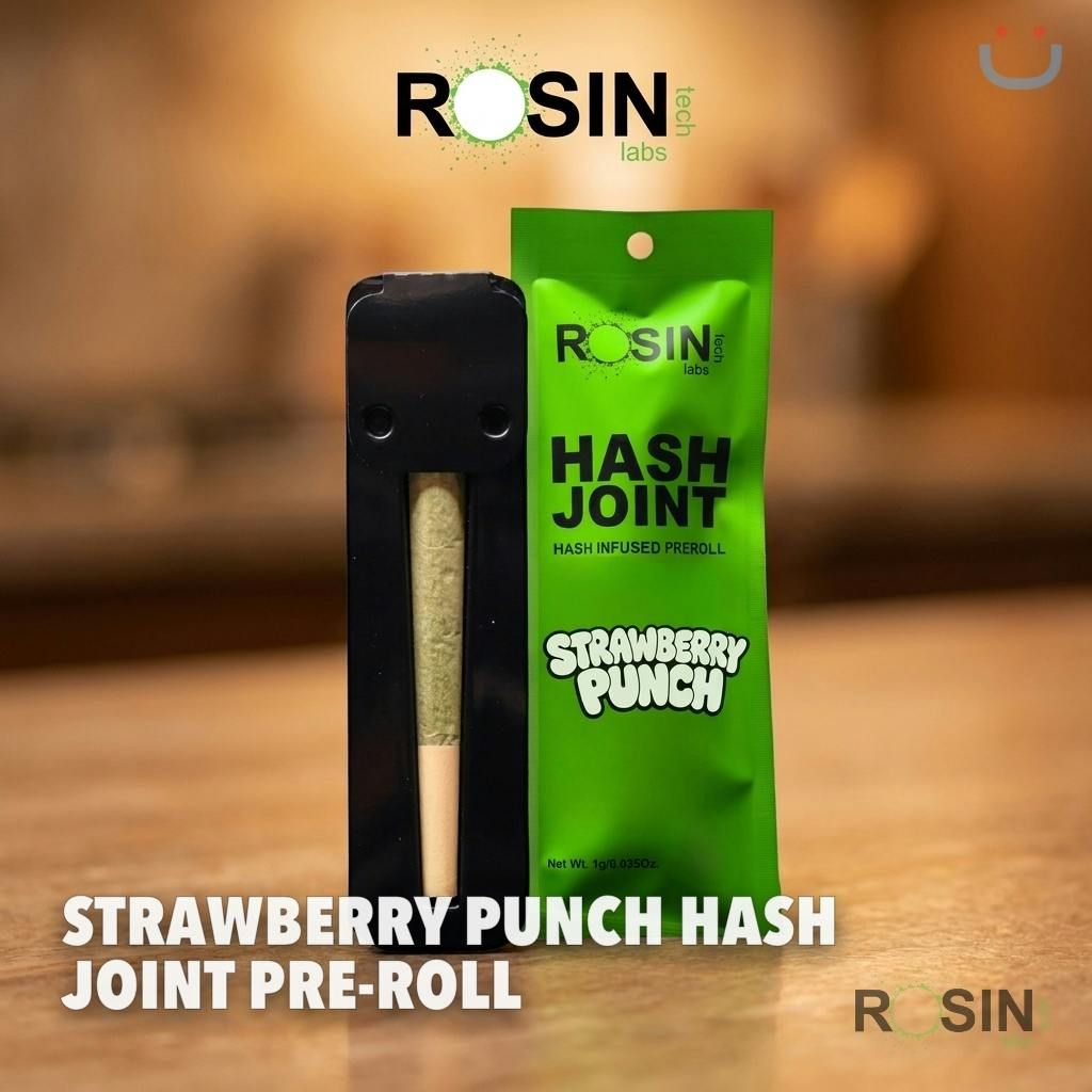 ROSIN TECH LABS Strawberry Punch Hash Joint