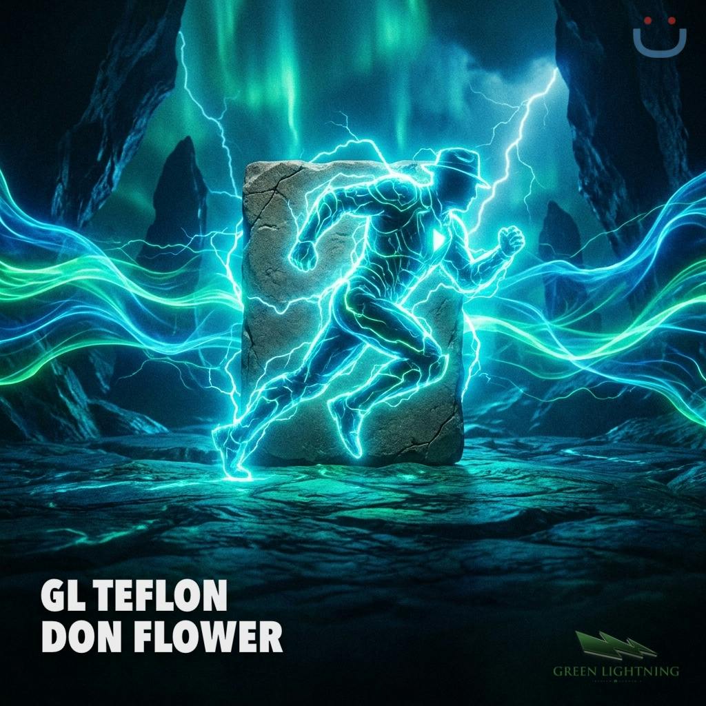 GREEN LIGHTNING GL Teflon Don Flower