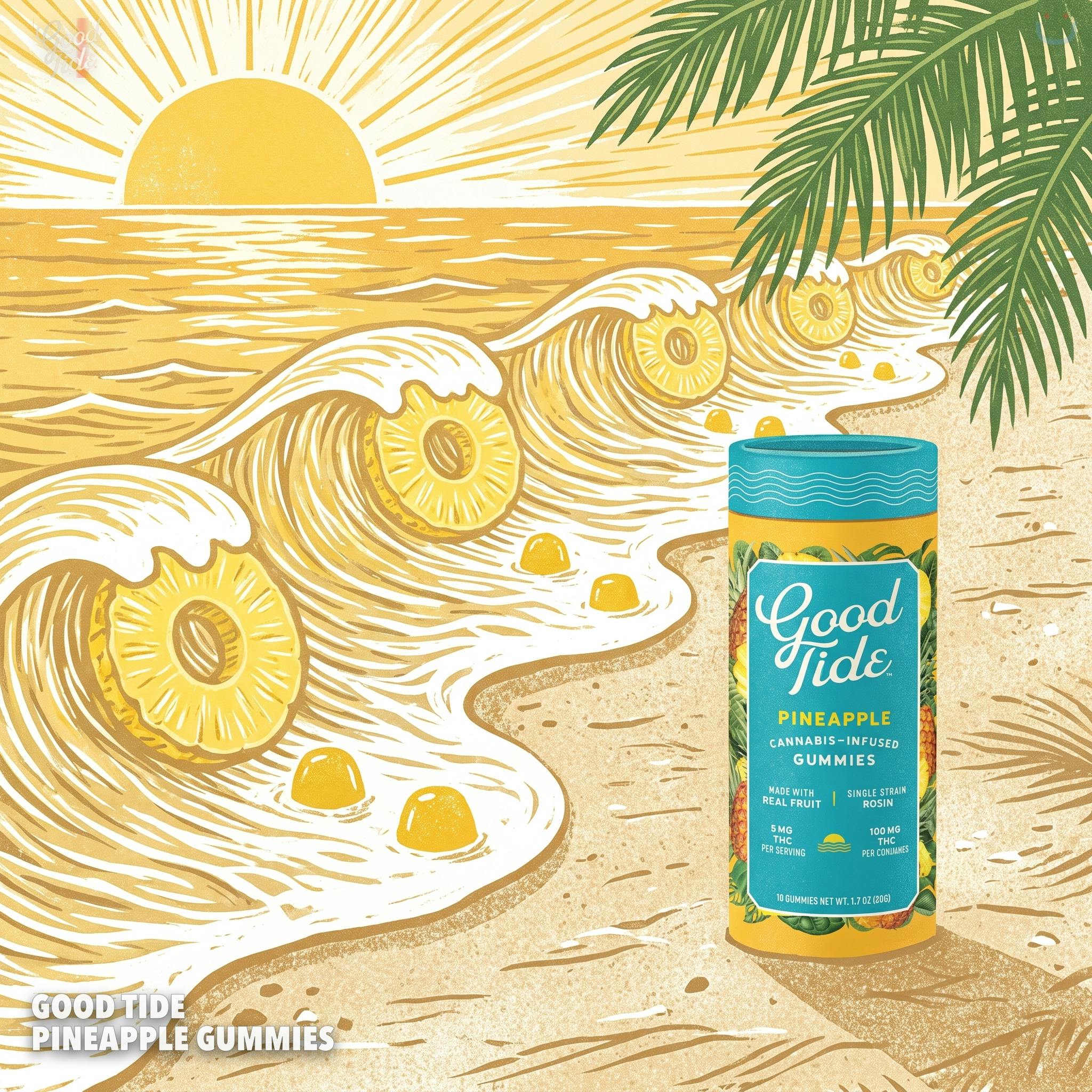 Good Tide Pineapple Gummies