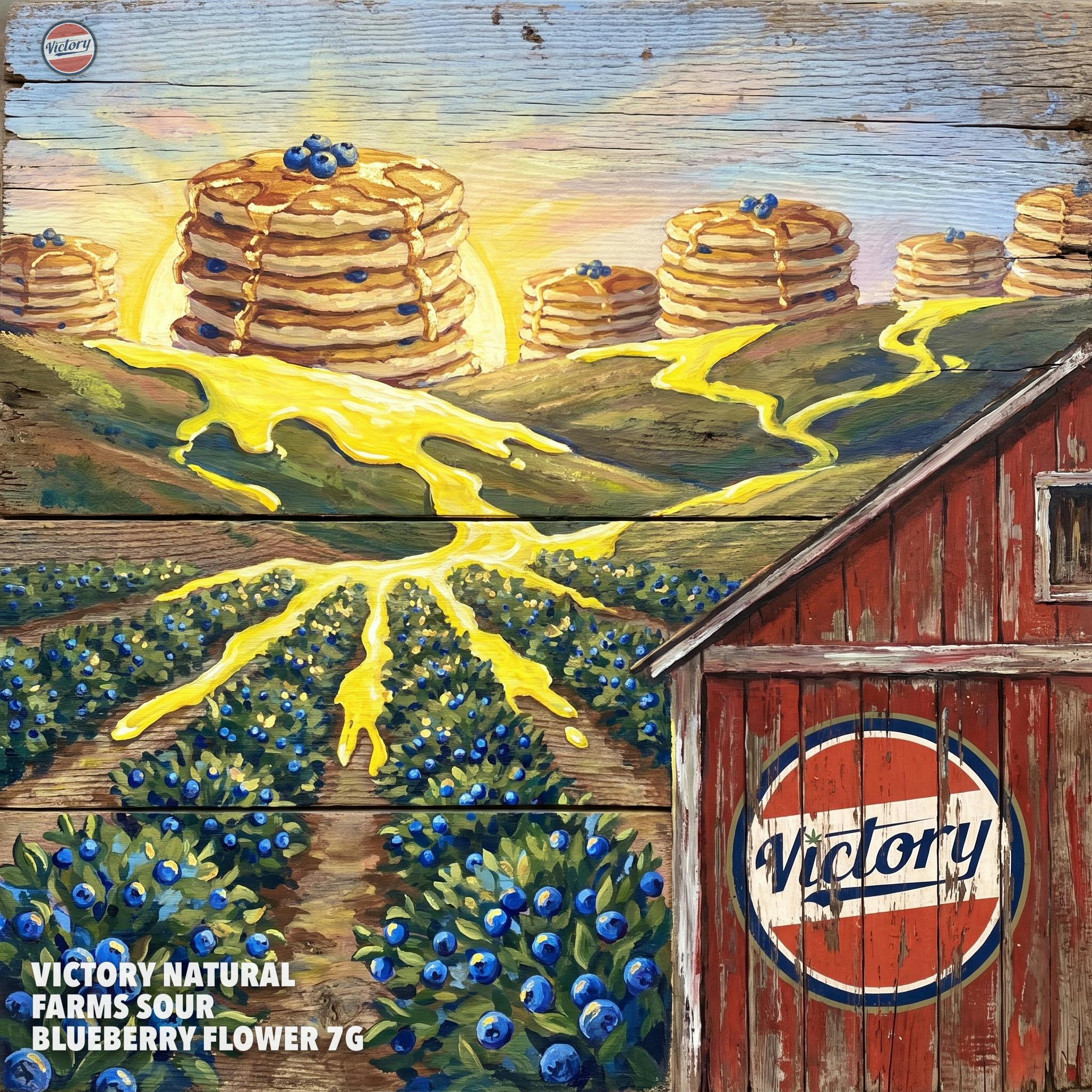 Victory Natural Farms Sour Blueberry Flower 7G