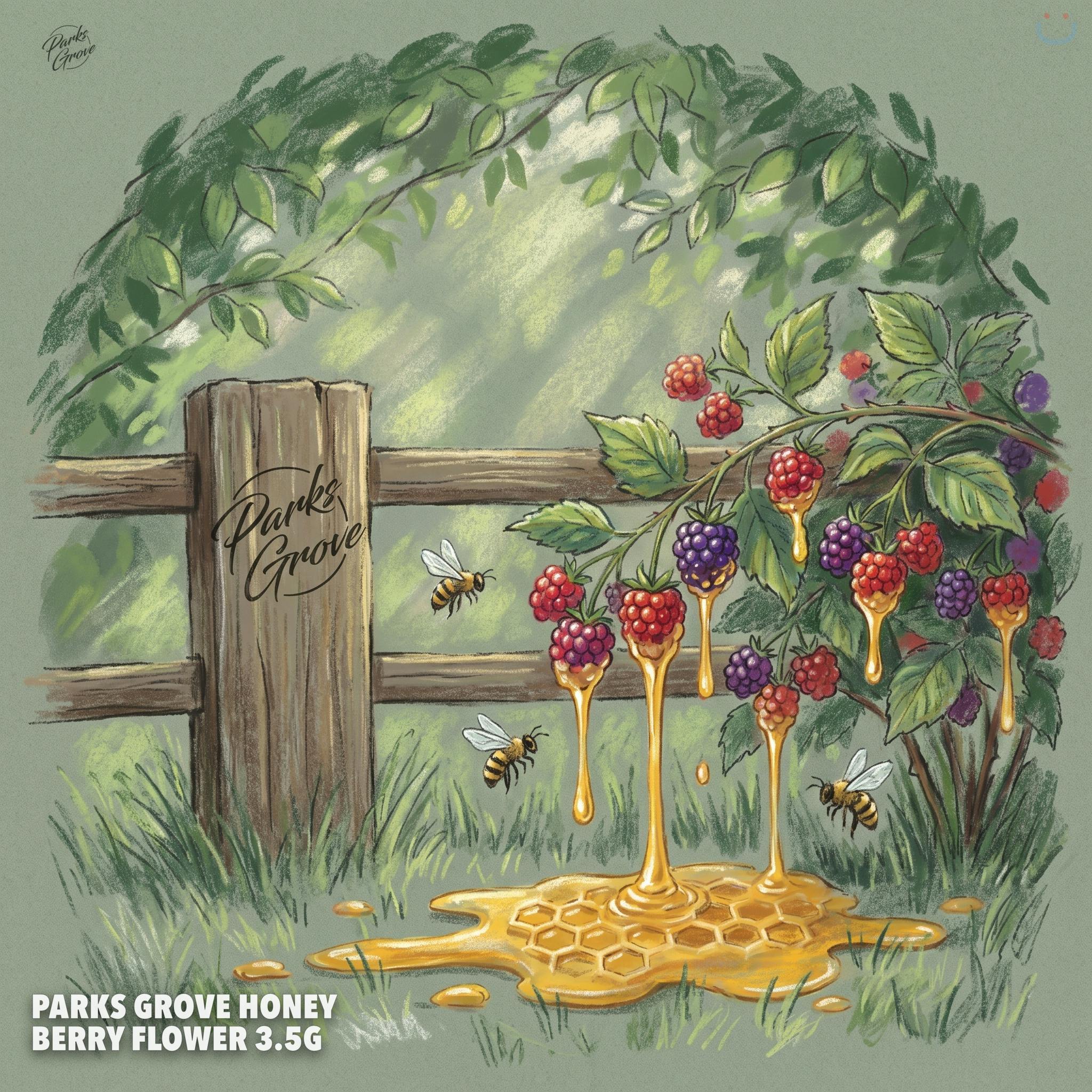 Parks Grove Honey Berry Flower 3.5G
