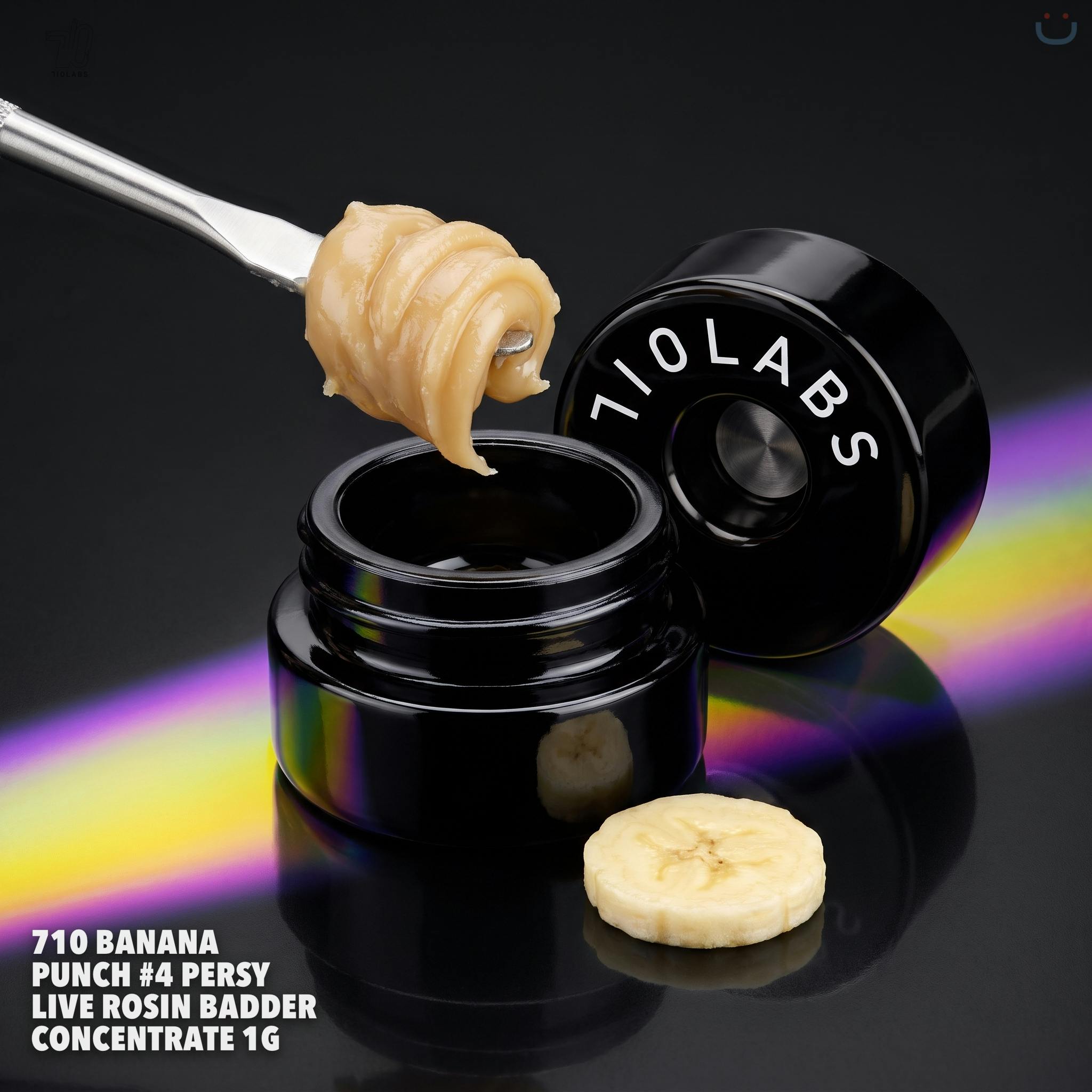 710 Banana Punch #4 Persy Live Rosin Badder Concentrate 1G