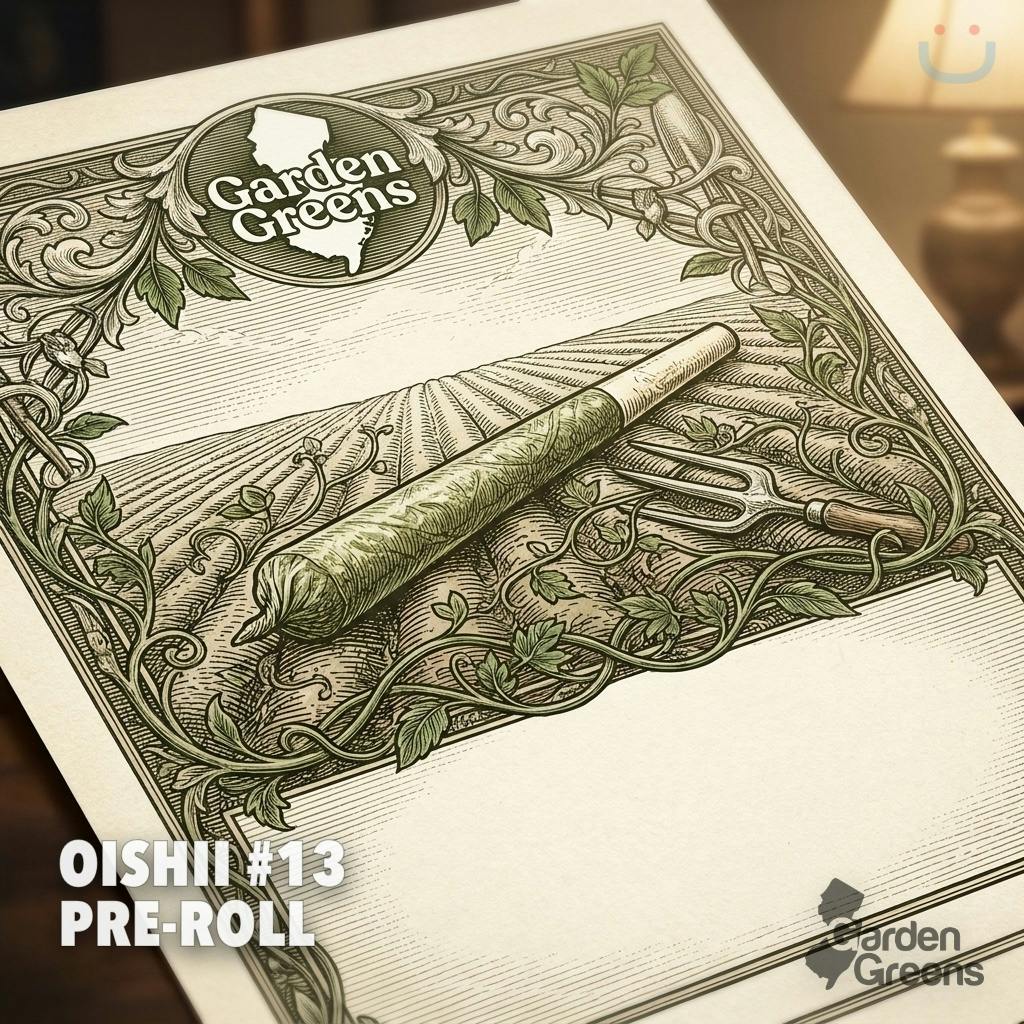 Garden Greens Oishii #13 Pre-roll 1G 2 Pack