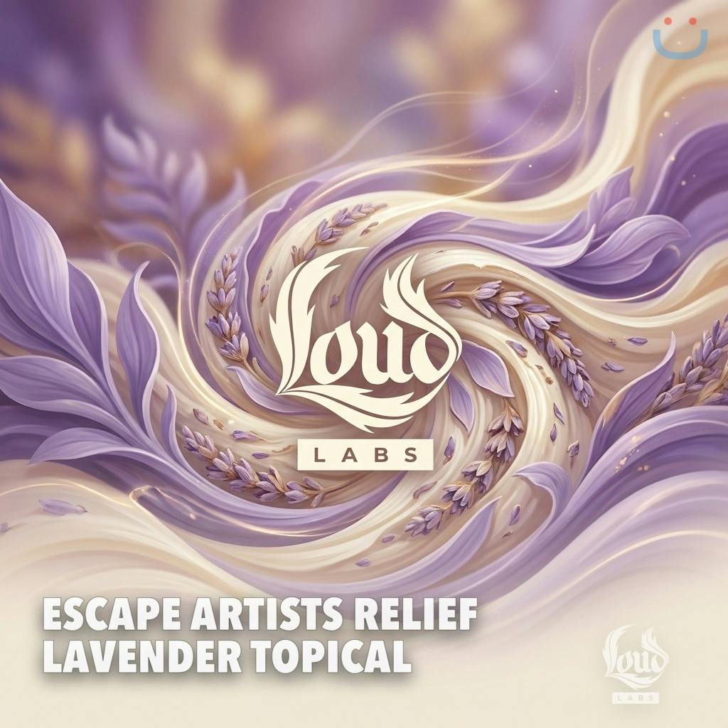 Loud Labs Escape Artists Relief Cream Lavender