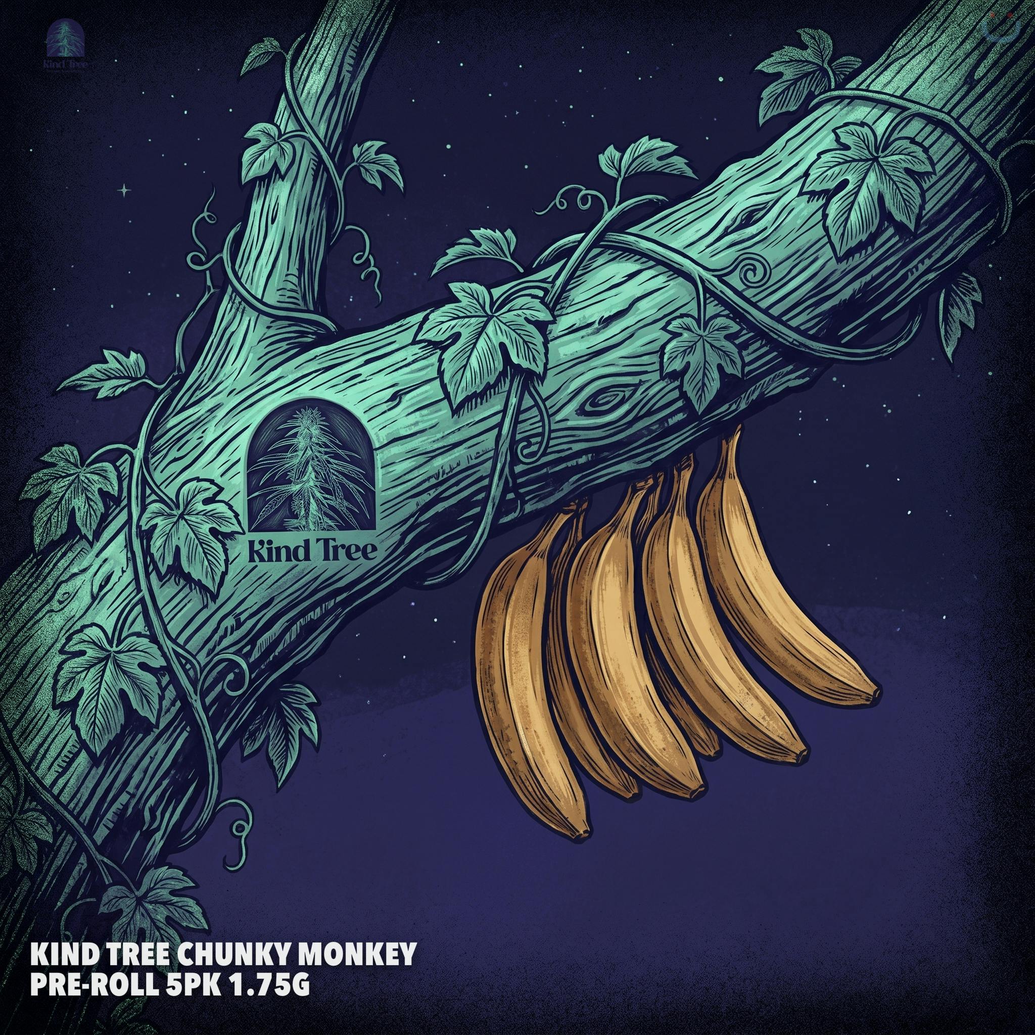 Kind Tree Chunky Monkey Pre-roll 5pk 1.75G