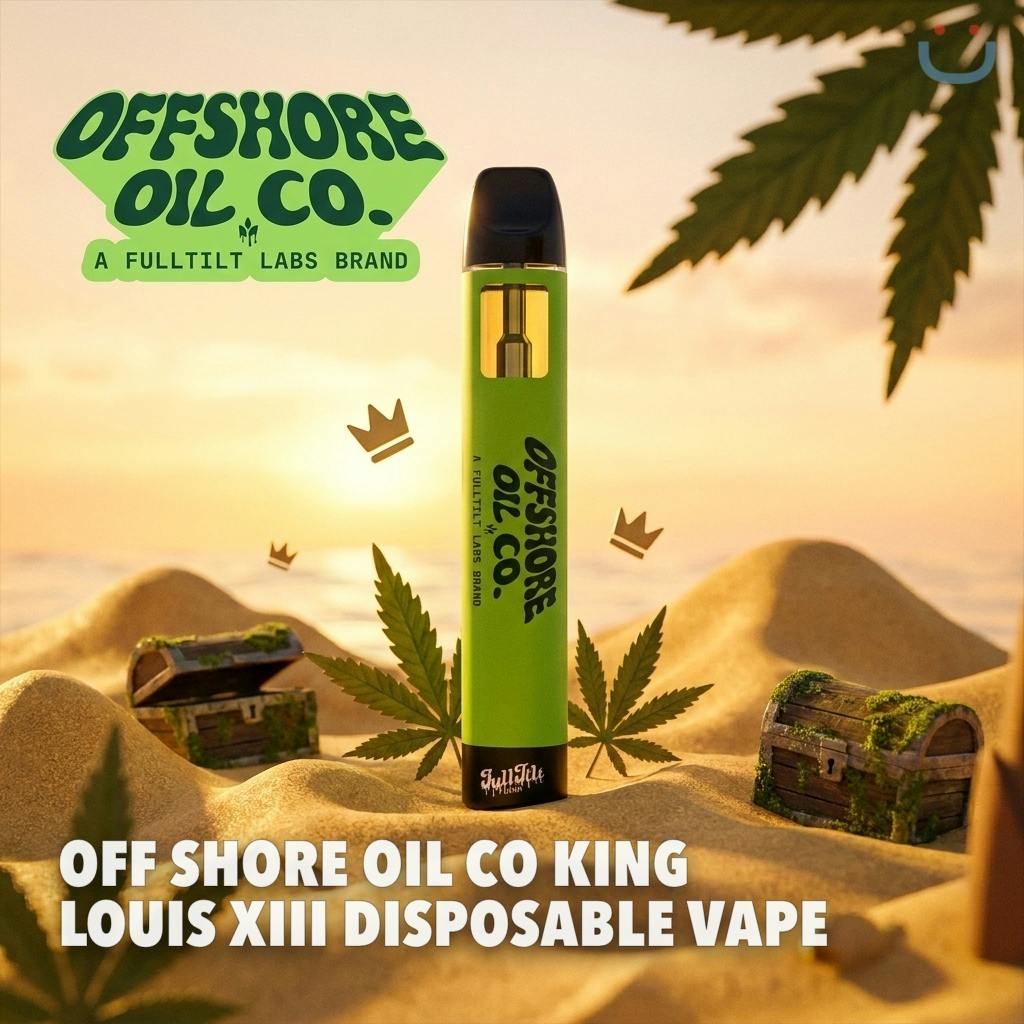 Off Shore OIl Co King Louis XIII Disposable Vape 2G