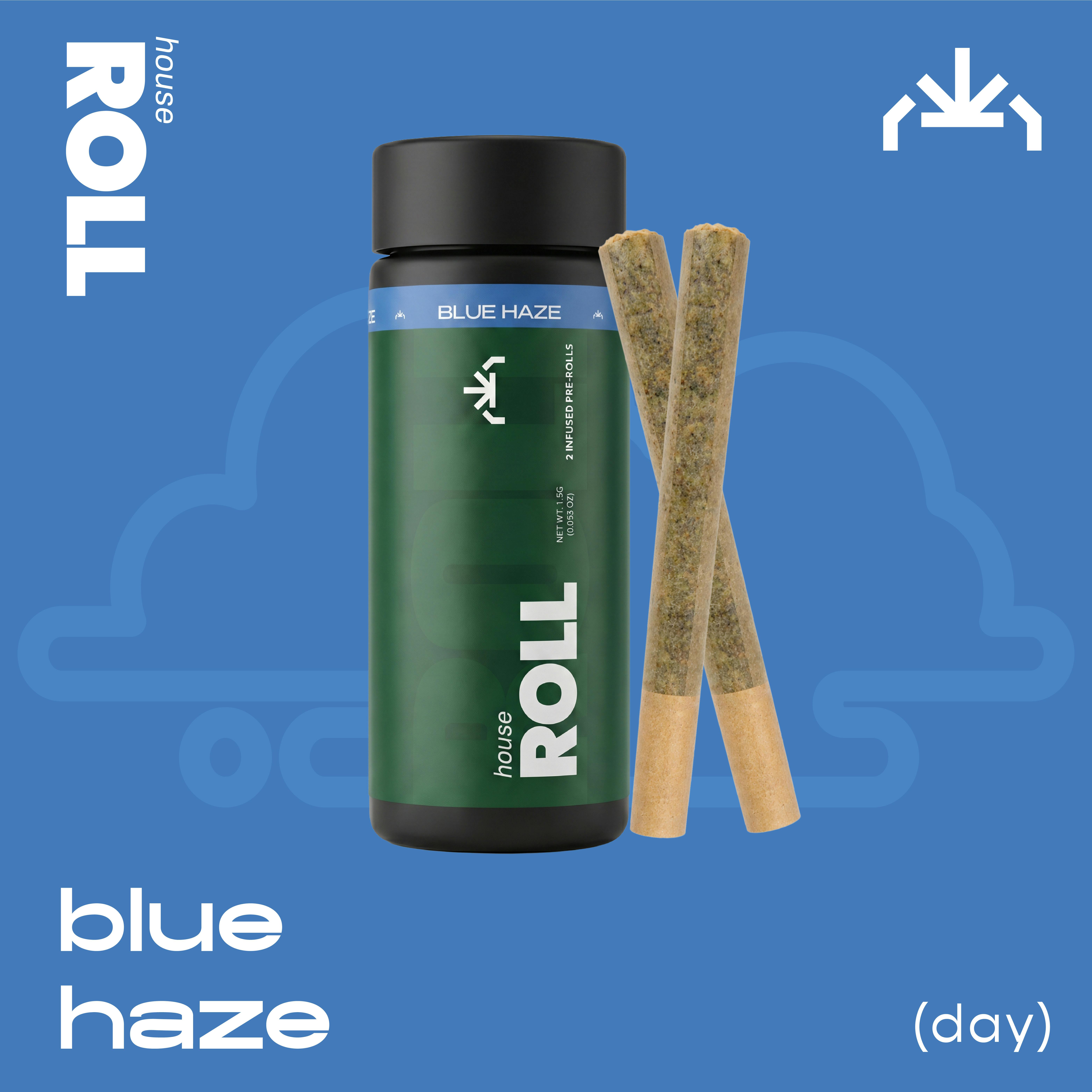 House Roll Blue Haze Infused Pre-roll 1.5G 2 Pack