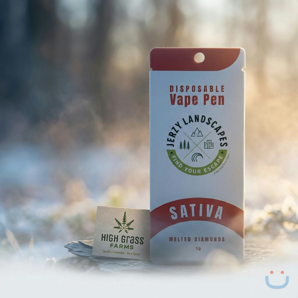 JERZY LANDSCAPES SOUR DIESEL DISPOSABLE 1G