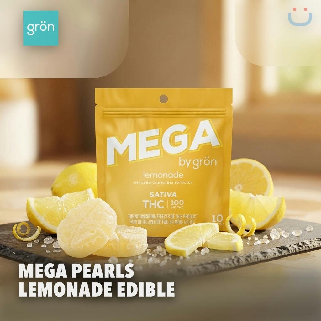 Mega Pearls Lemonade Edible