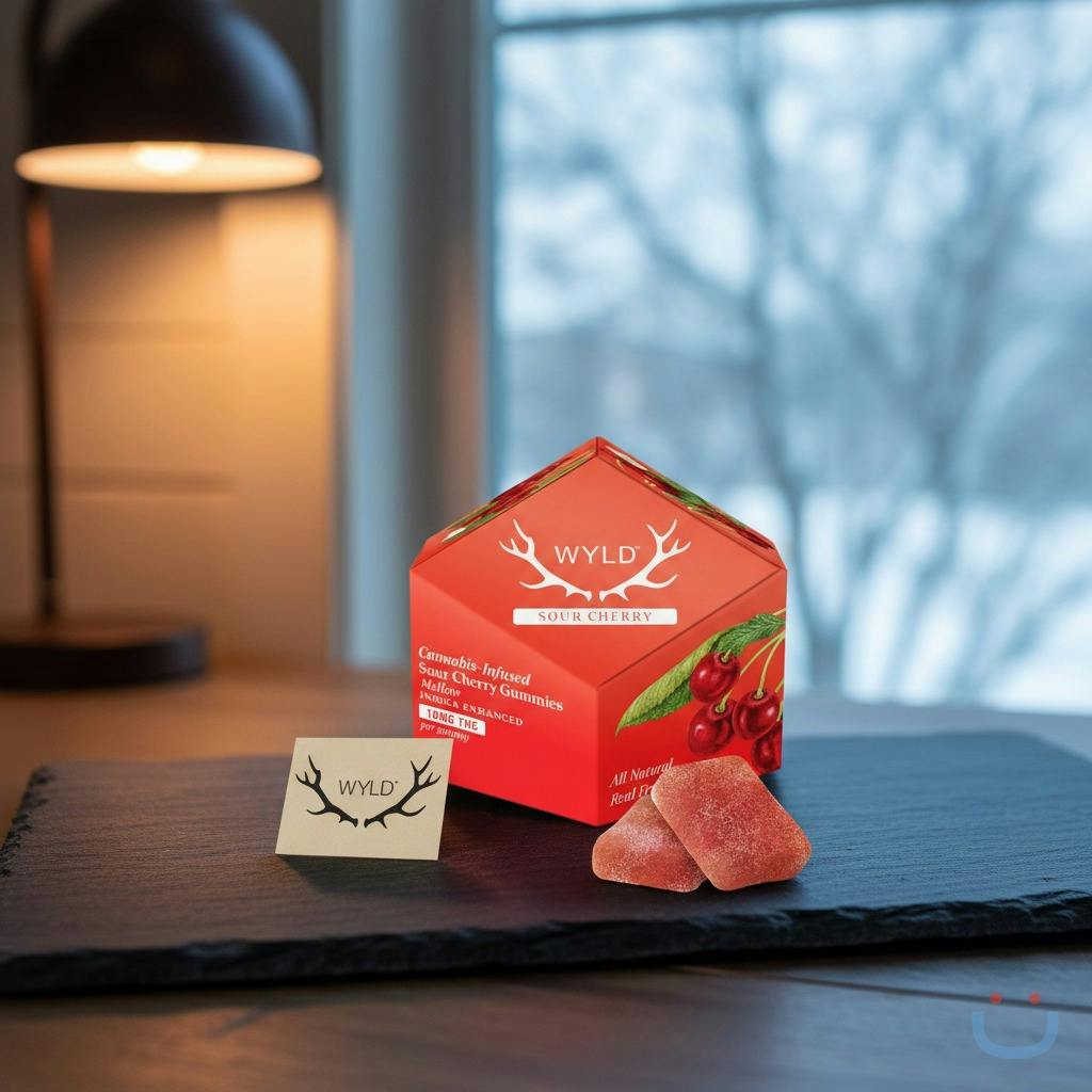 WYLD Sour Cherry Gummies
