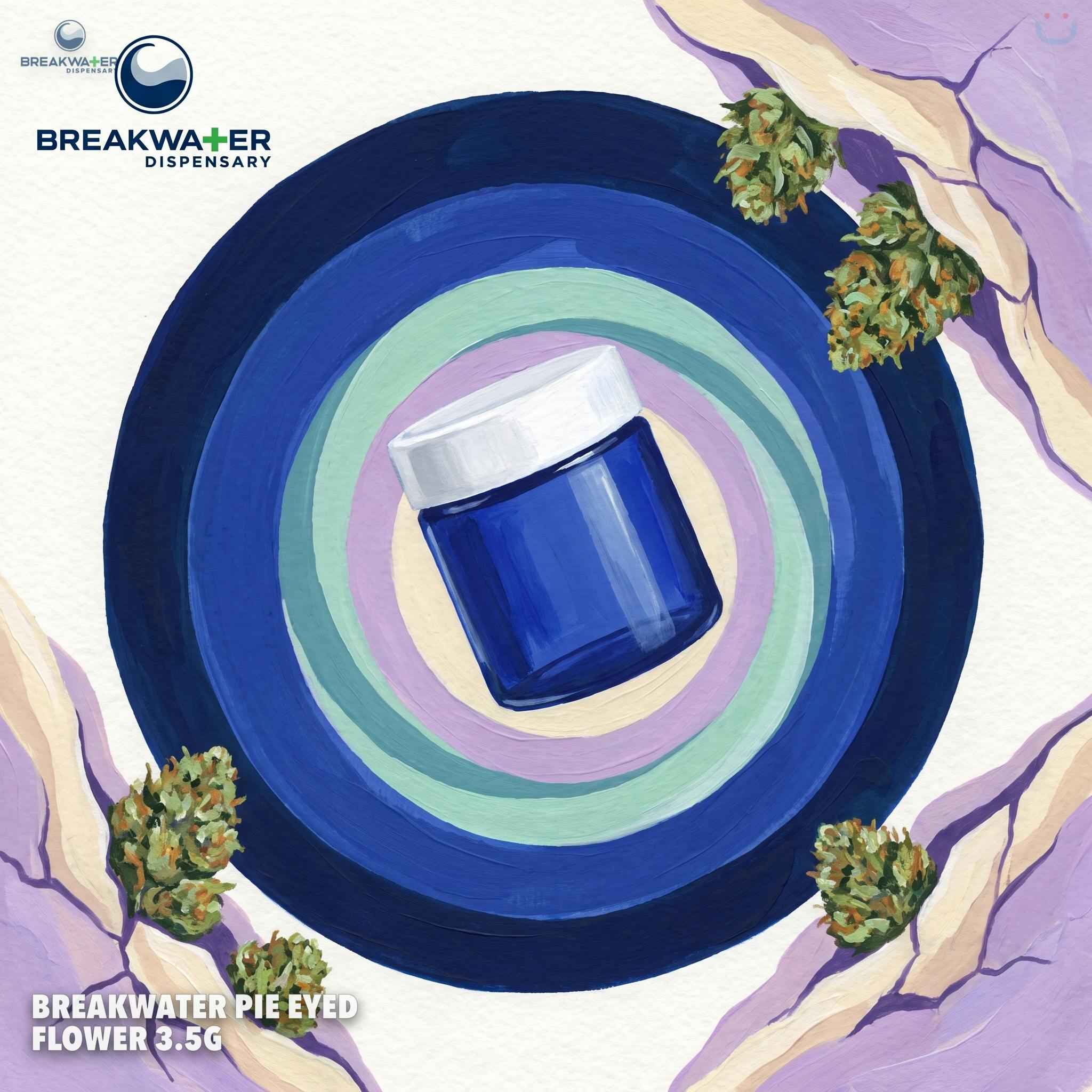 Breakwater Pie Eyed Flower 3.5G
