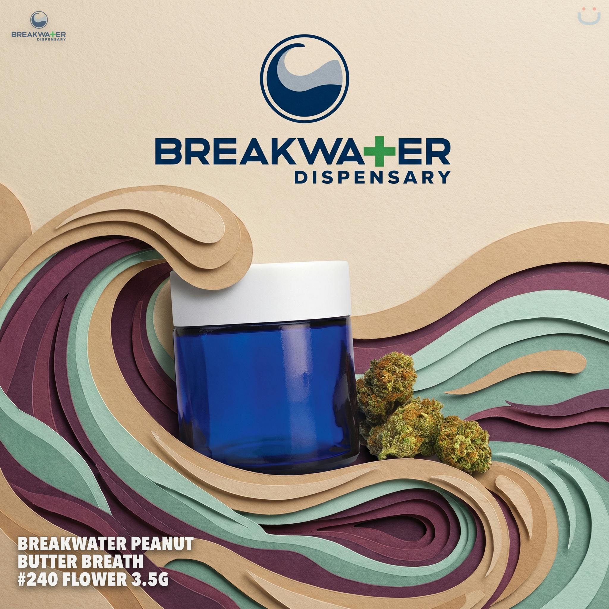 Breakwater Peanut Butter Breath #240 Flower 3.5G