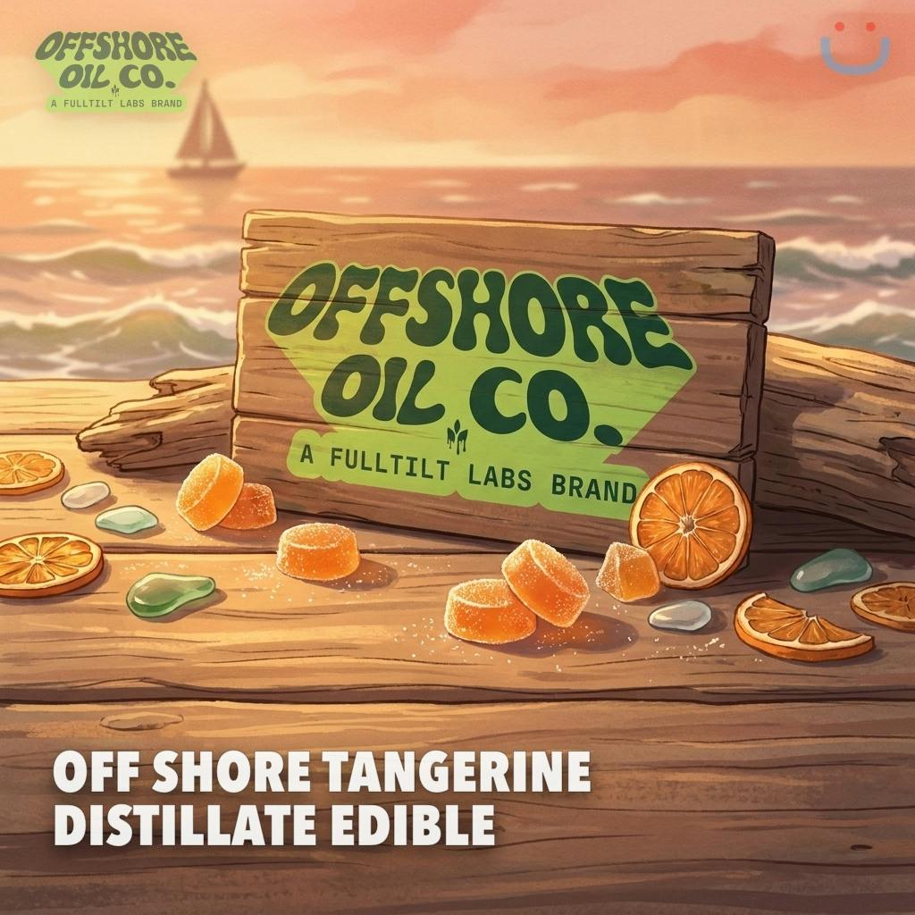 Off Shore Tangerine Distillate Gummy - 100mg - 100 Mg
