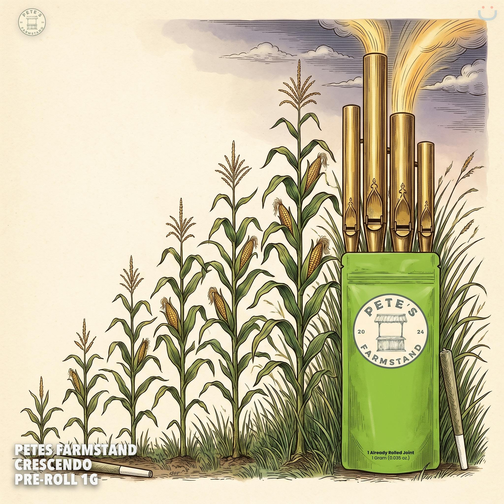Petes Farmstand Crescendo Pre-roll 1G