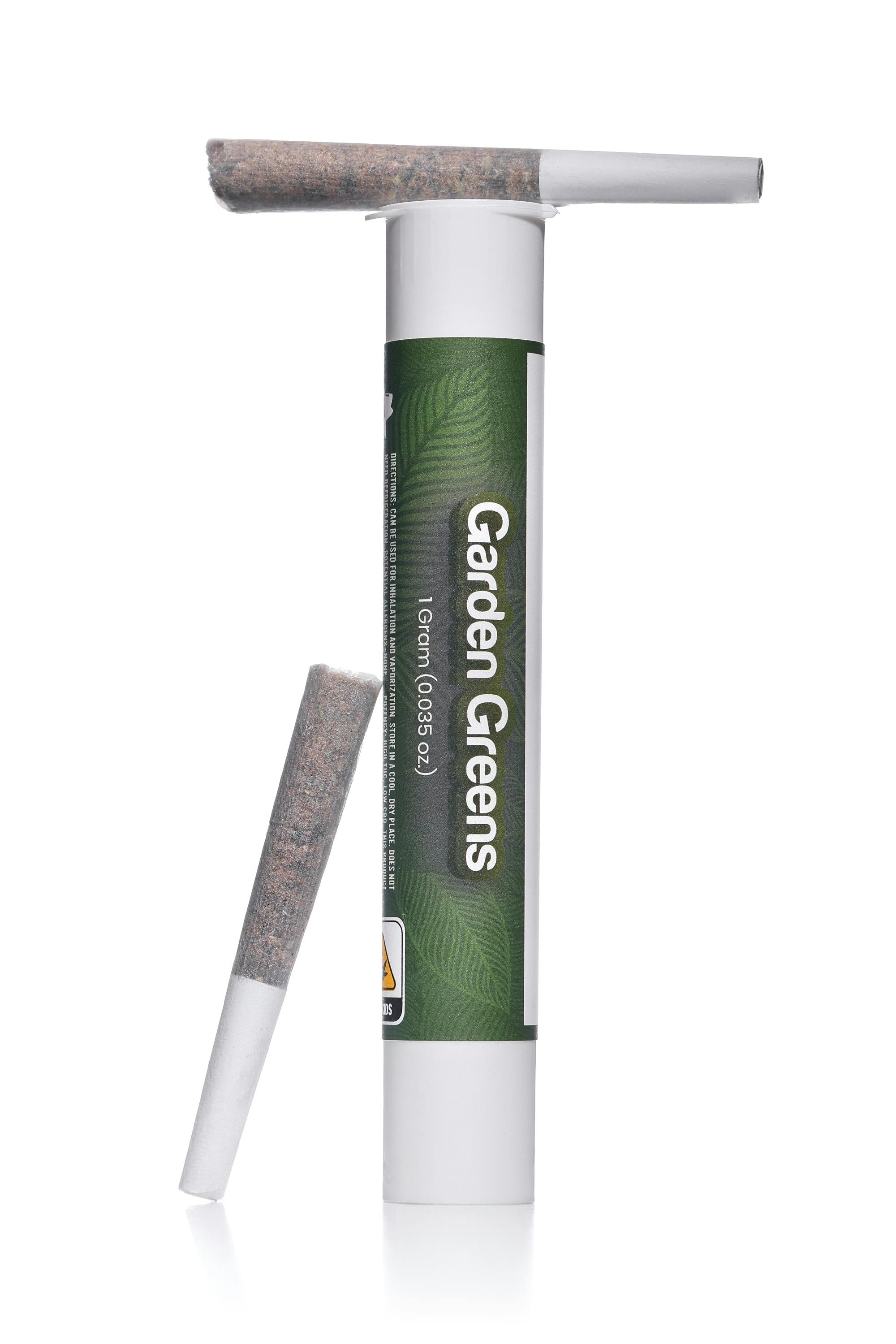 Garden Greens Blue Taffeze Pre-roll 1G 2 Pack