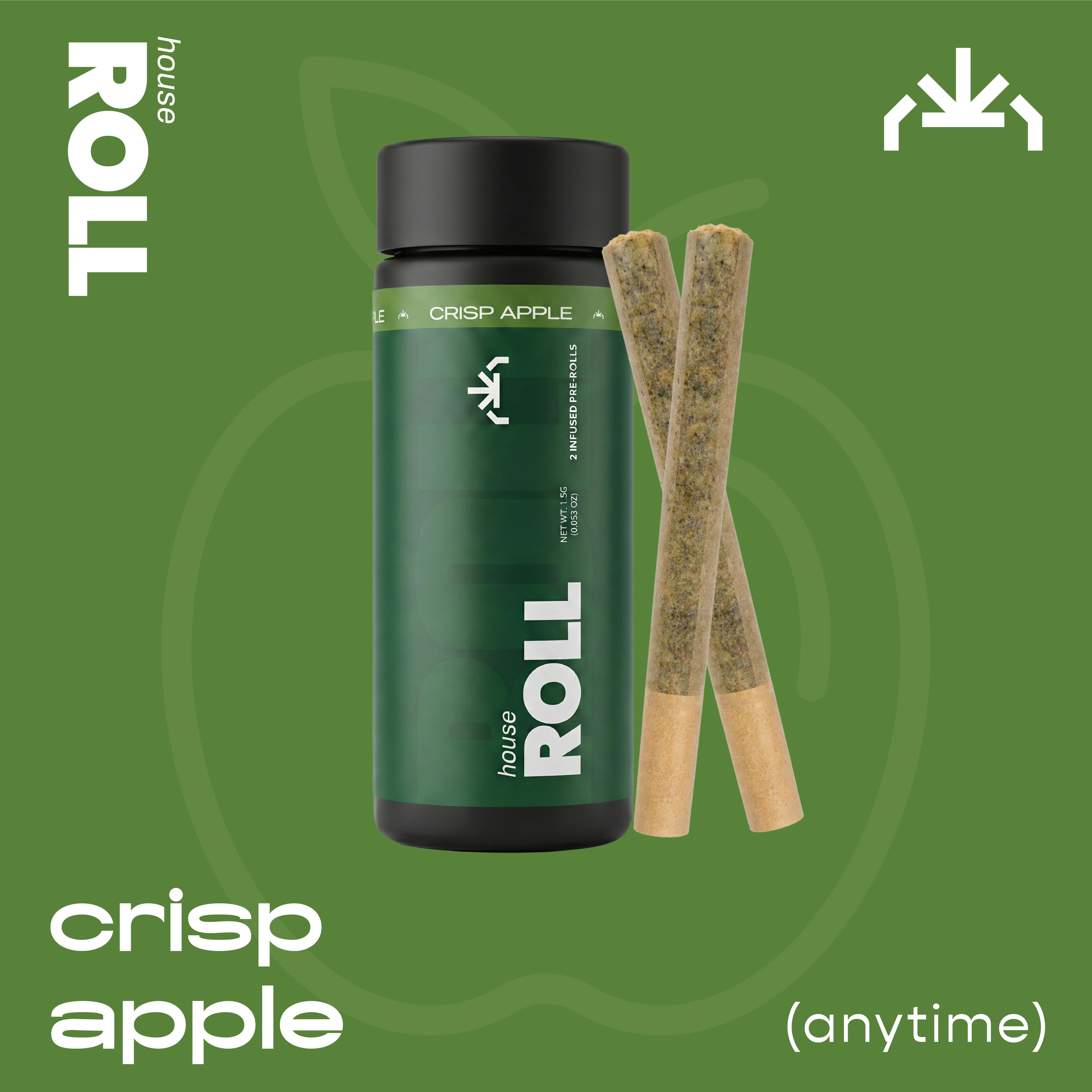 Crisp Apple House Infused Pre-roll 1.5G 2 Pack