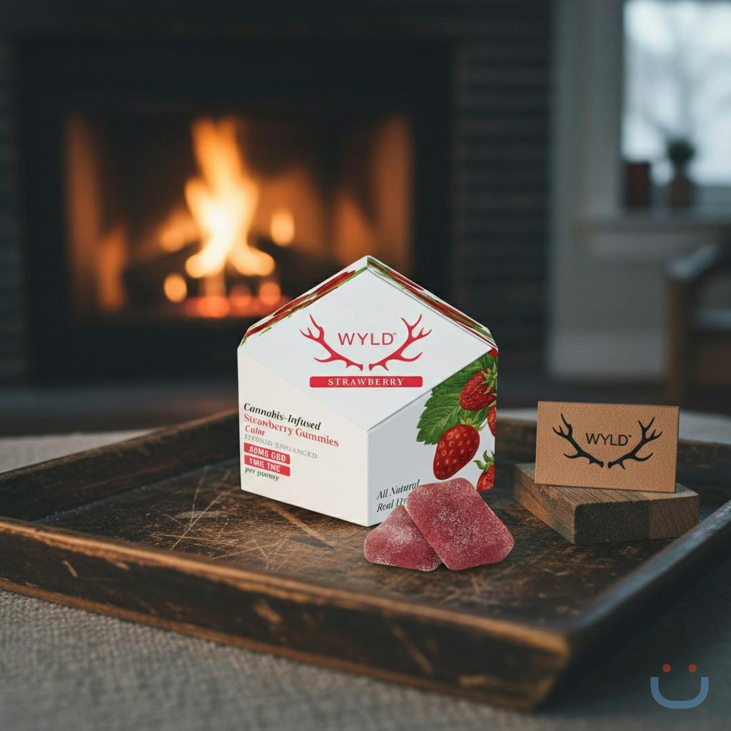 WYLD Strawberry 20:1 Gummies