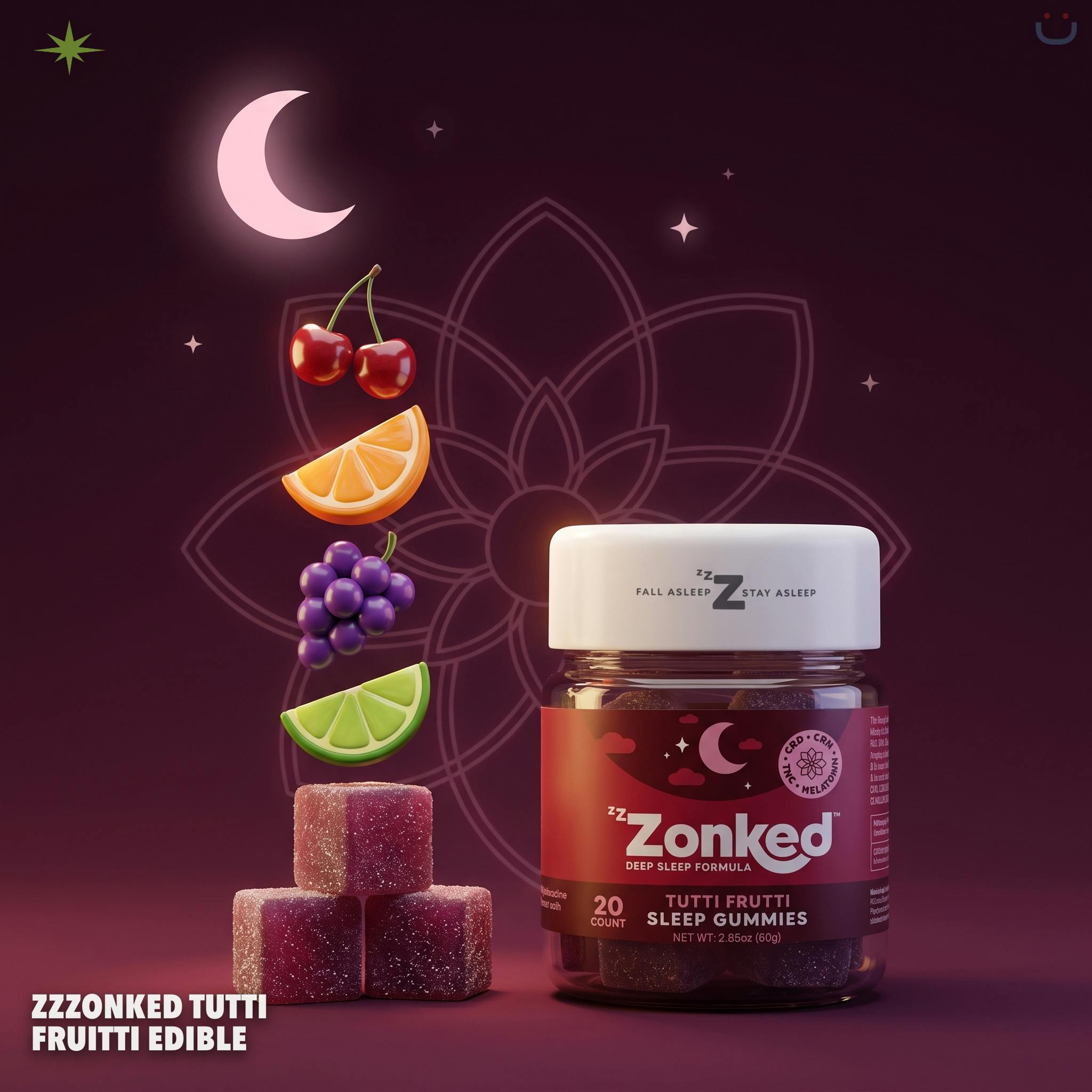 Zzzonked Tutti Fruitti Edible