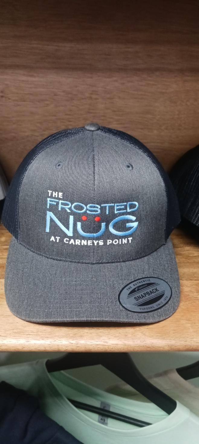 Frosted Nug Trucker Hat CURVED BRIM