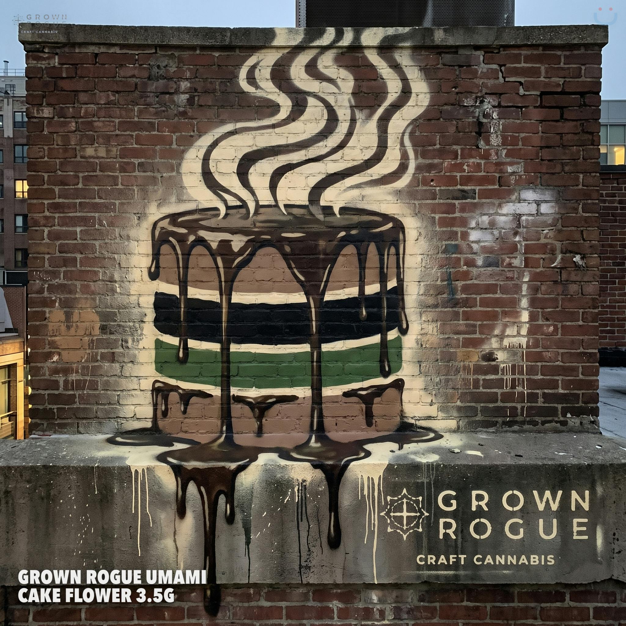 Grown Rogue Umami Cake Flower 3.5G