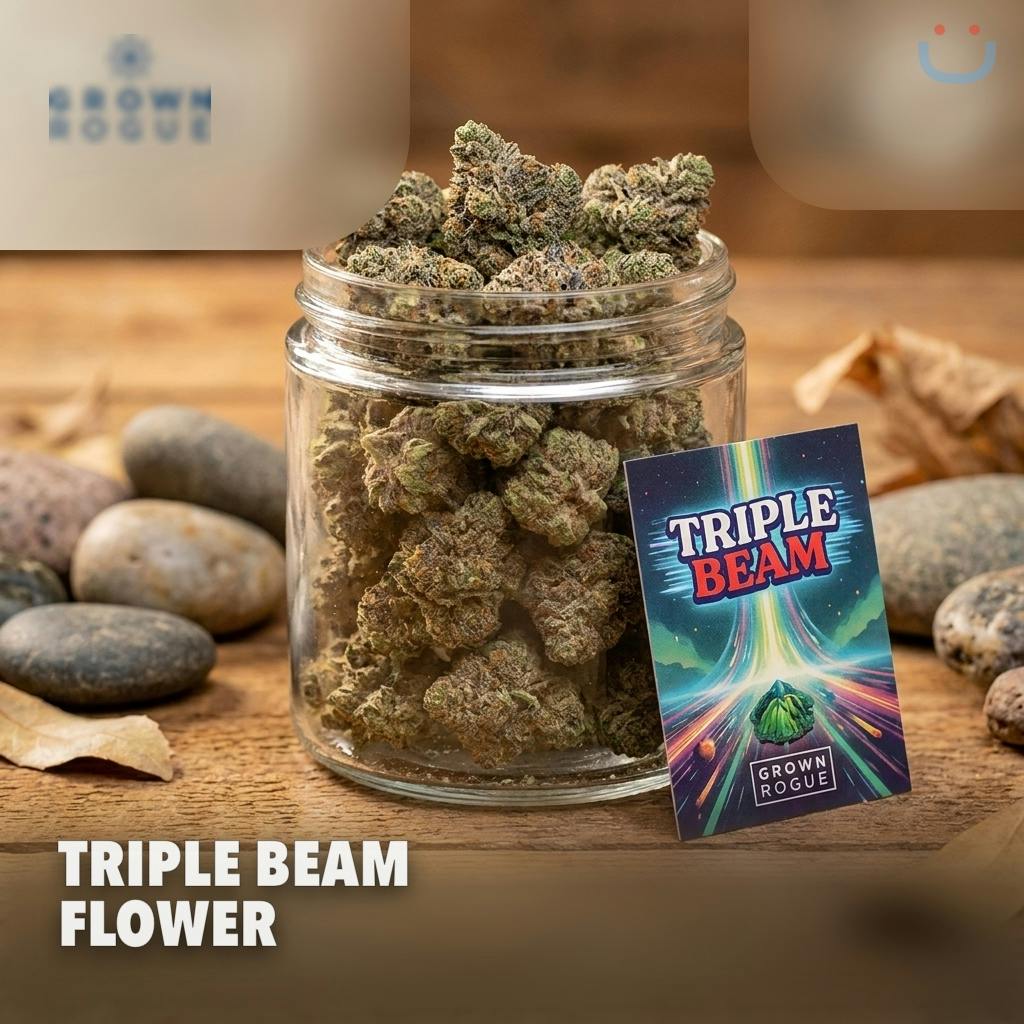 Grown Rogue Triple Beam Flower 3.5G