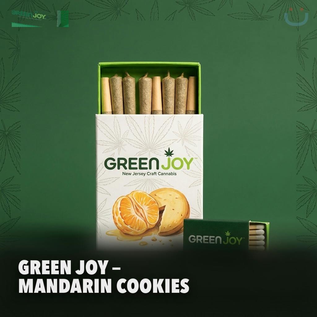 Green Joy Mandarin Cookies Pre-roll 2.5G 5 Pack