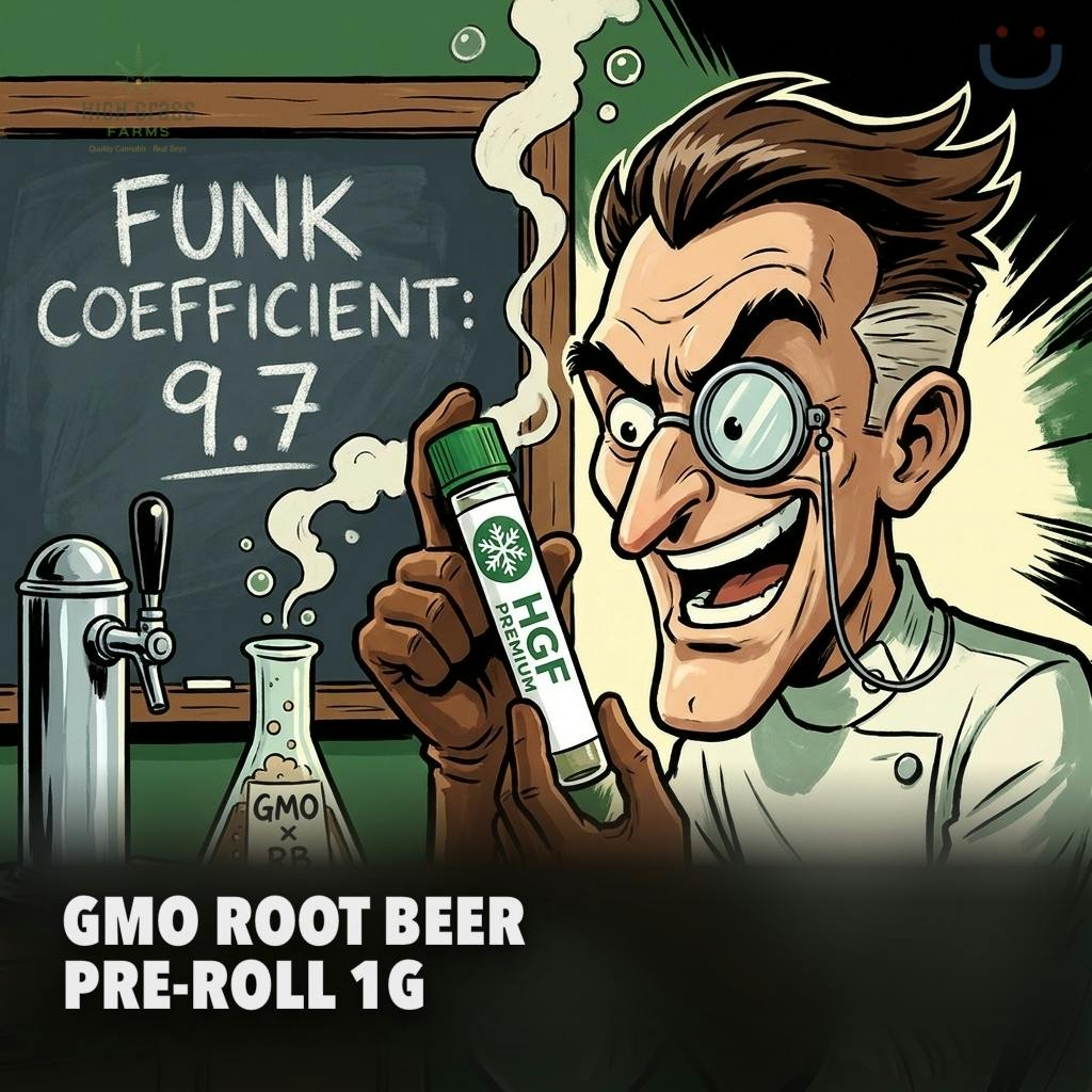 High Grass Farms GMO Root Beer Pre-roll 1G