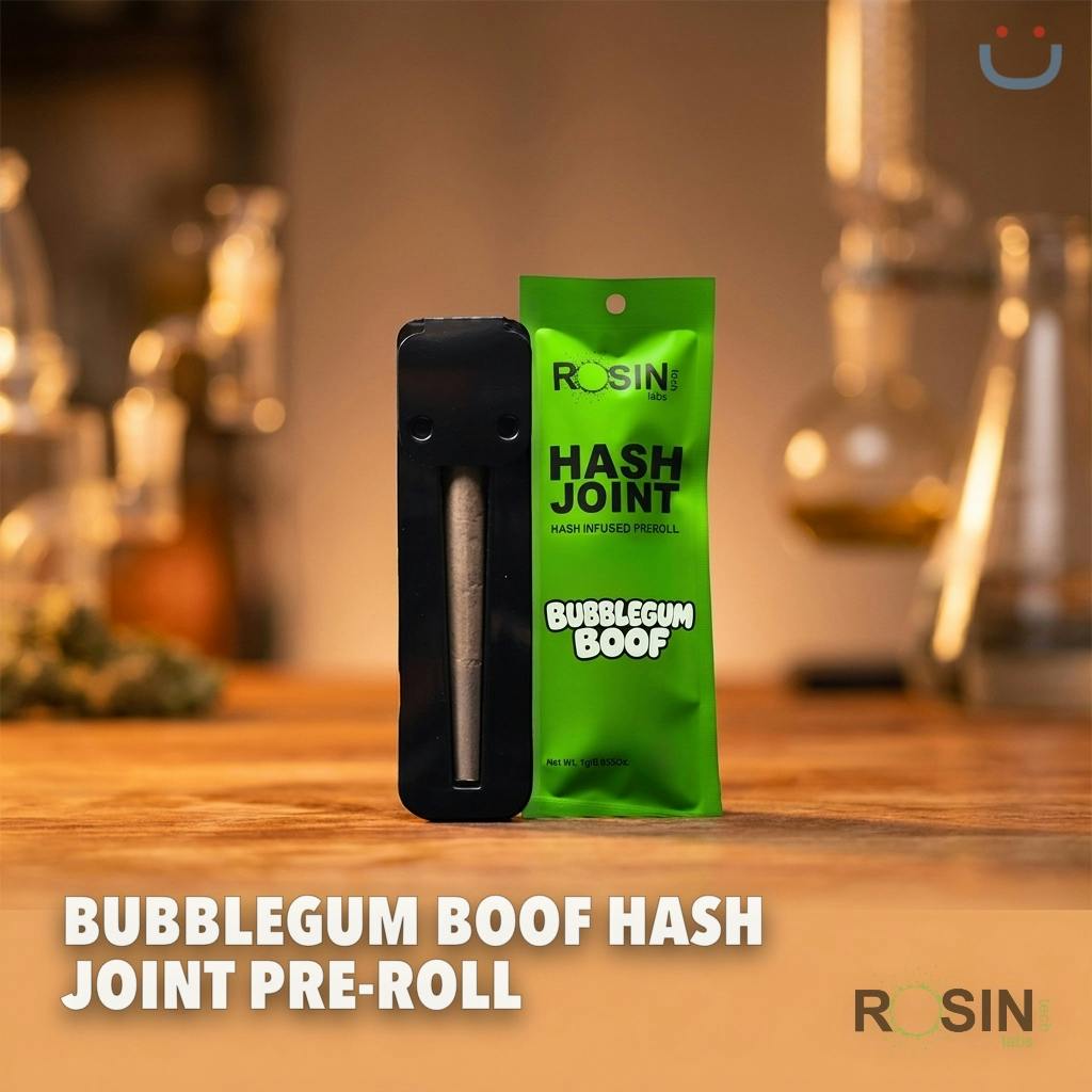 ROSIN TECH LABS Bubblegum Boof Hash Joint