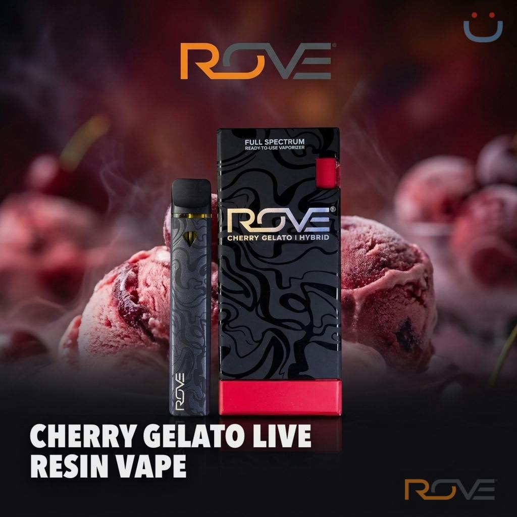 Rove Cherry Gelato RTU Live Resin Vape 1G