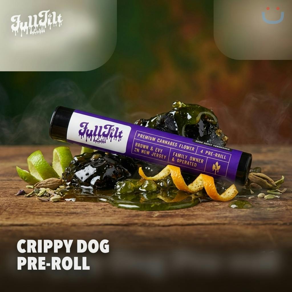 FullTilt Labs Crippy Dog Pre-roll 1G 2 Pack