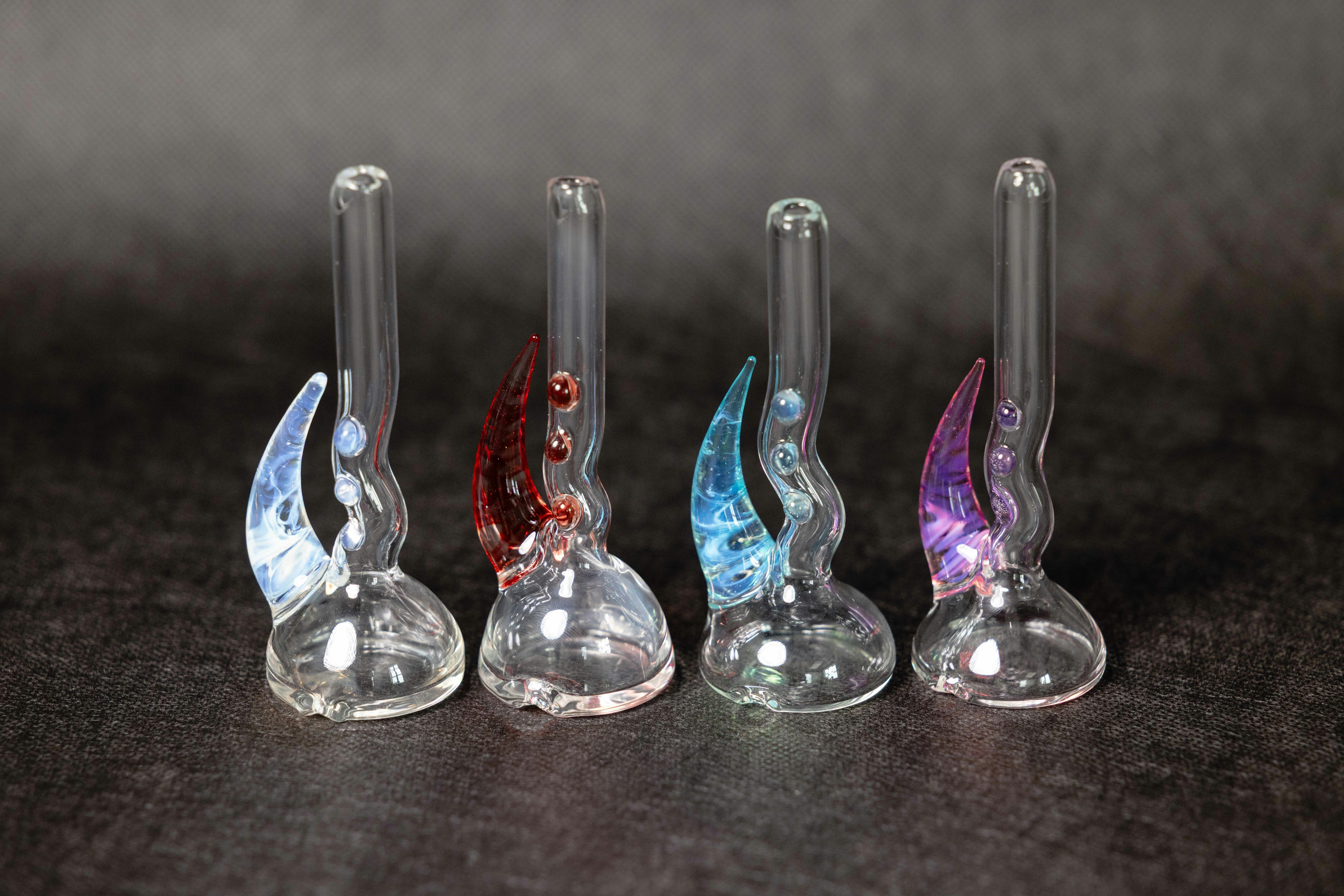 Magizle Glass Peak Attachment Clear With Horn