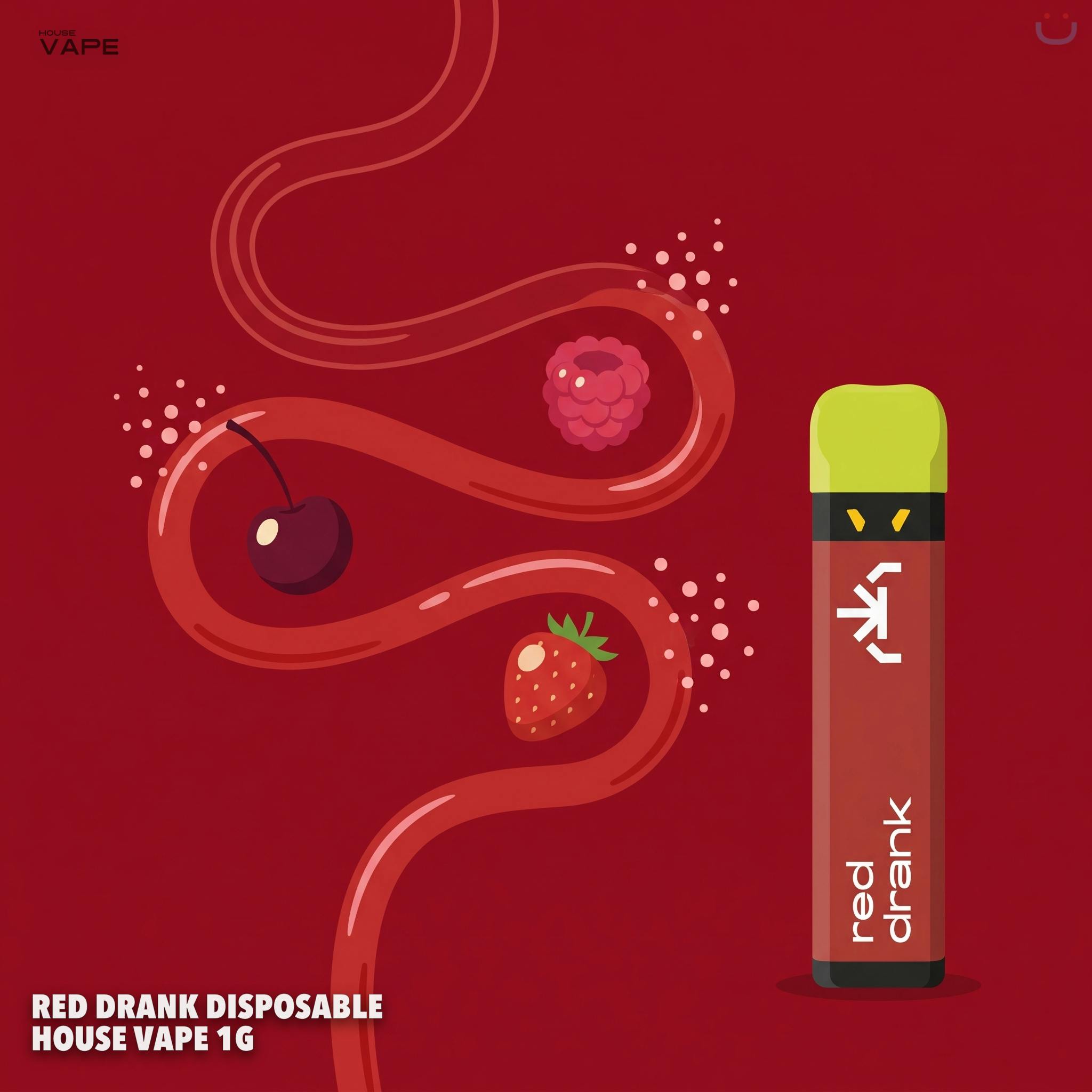 Red Drank Disposable House Vape 1G